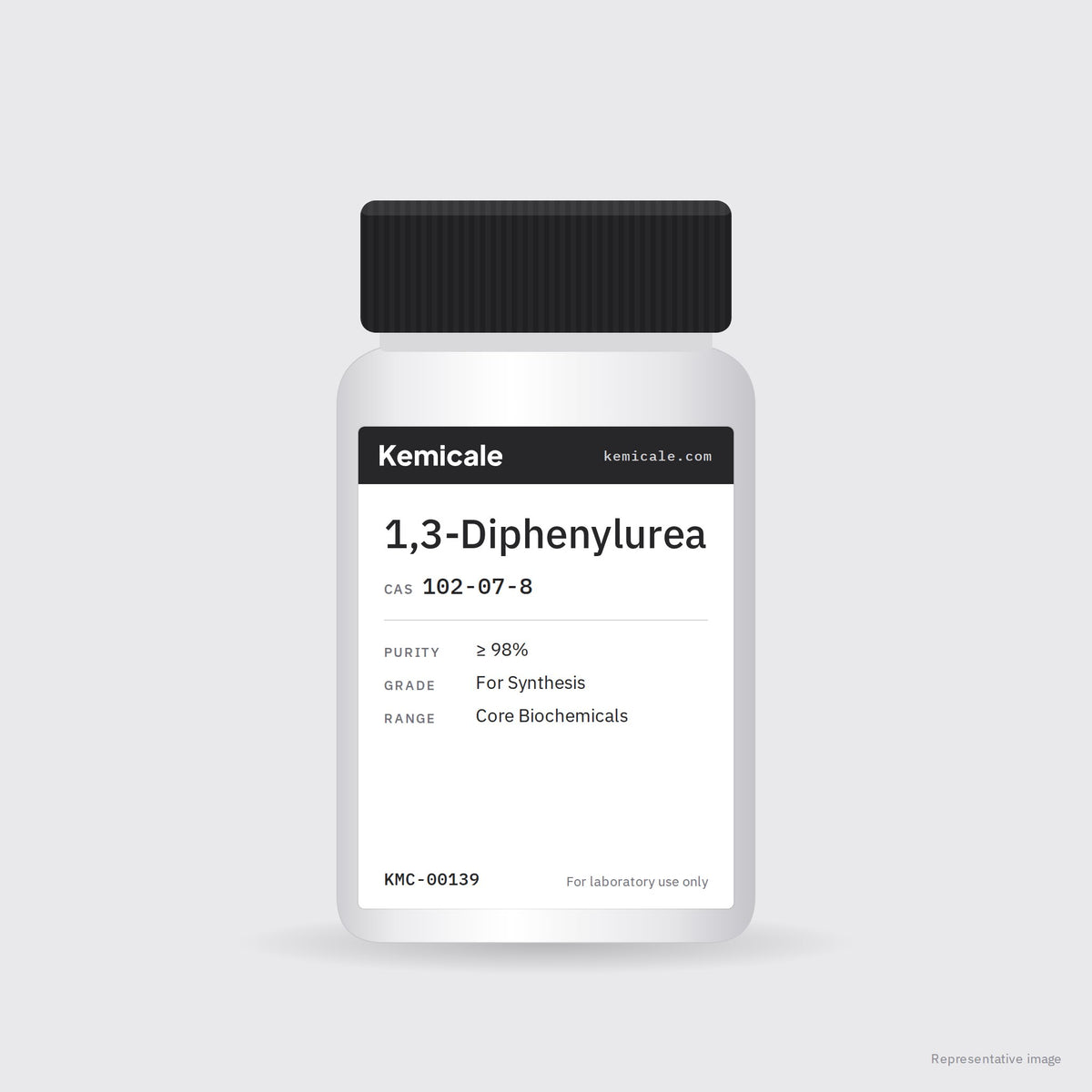 1,3-Diphenylurea (CAS 102-07-8) – Kemicale representative pack image