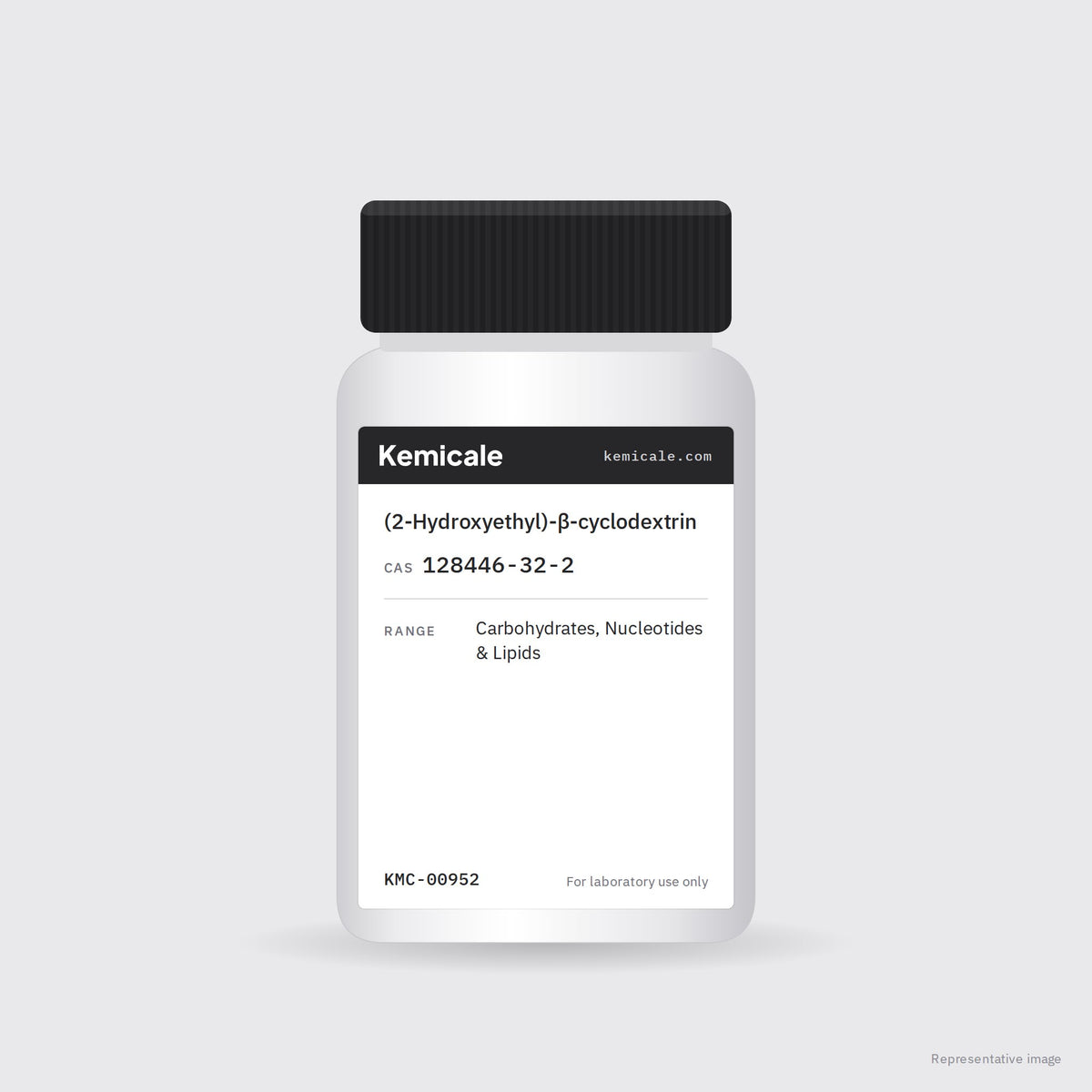 (2-Hydroxyethyl)-β-cyclodextrin (CAS 128446-32-2) – Kemicale representative pack image