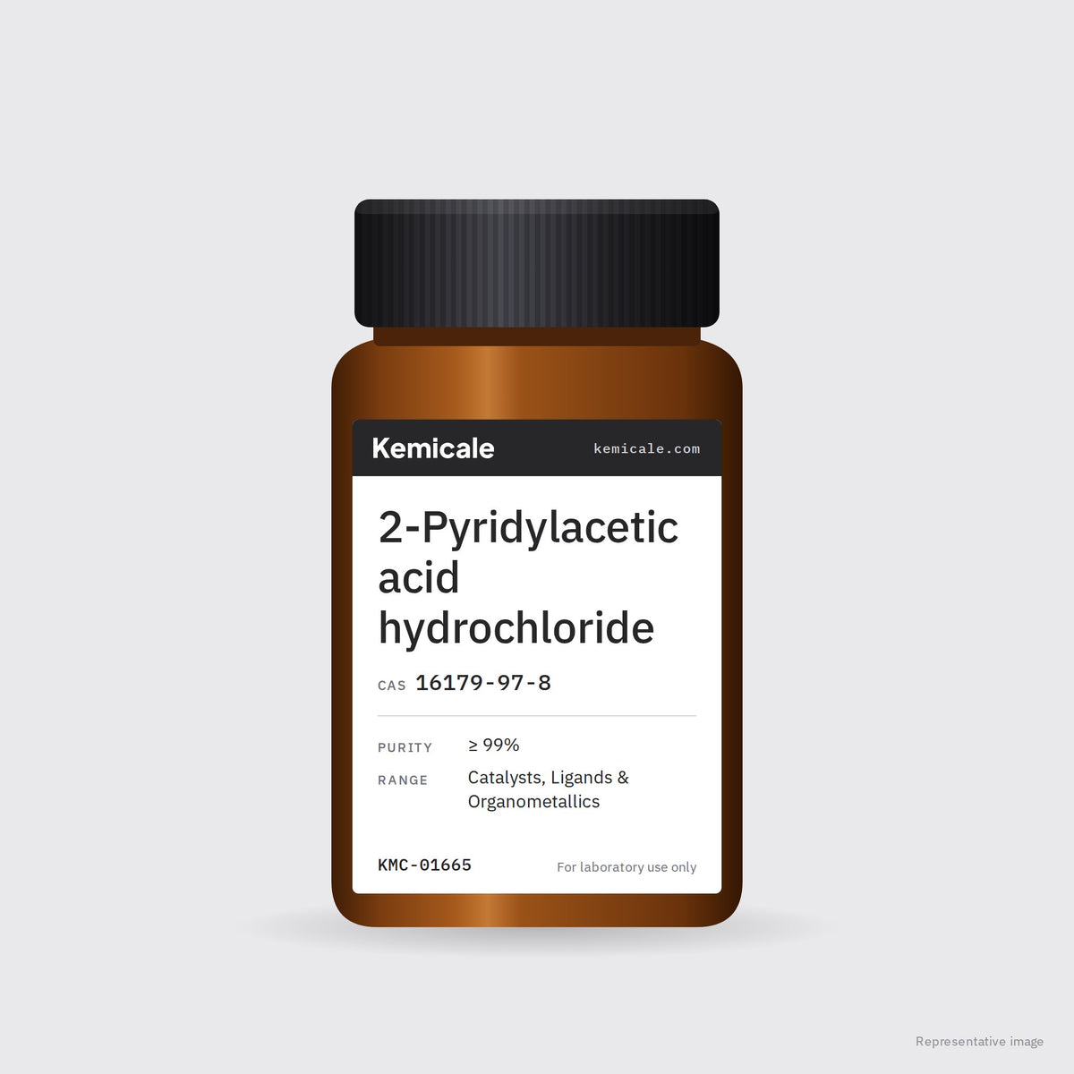 2-Pyridylacetic acid hydrochloride (CAS 16179-97-8) – Kemicale representative pack image