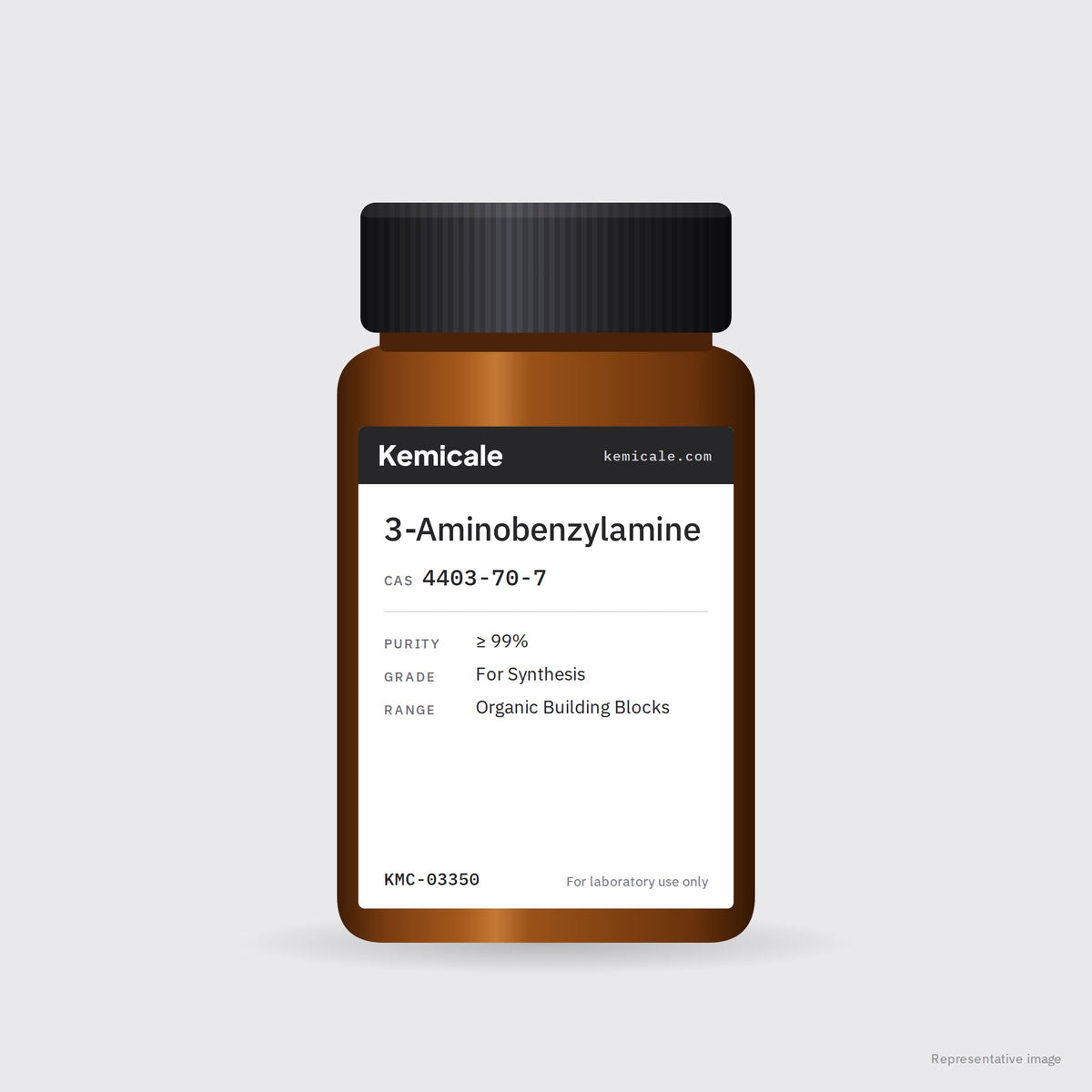 3-Aminobenzylamine (CAS 4403-70-7) – Kemicale representative pack image