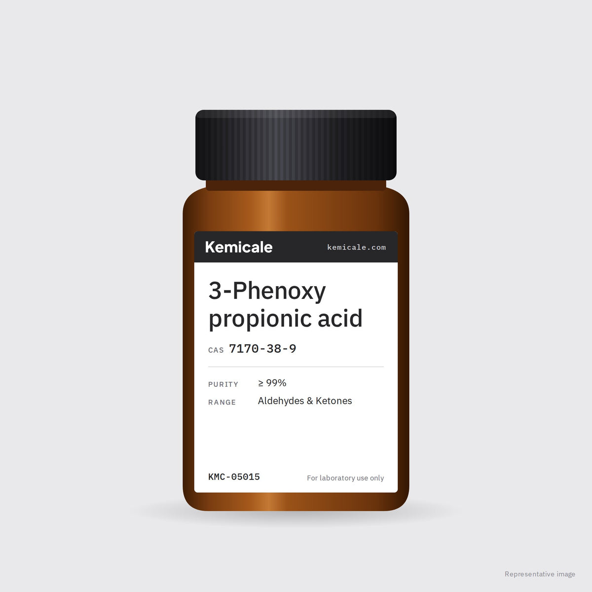 3-Phenoxy propionic acid (CAS 7170-38-9) – Kemicale representative pack image