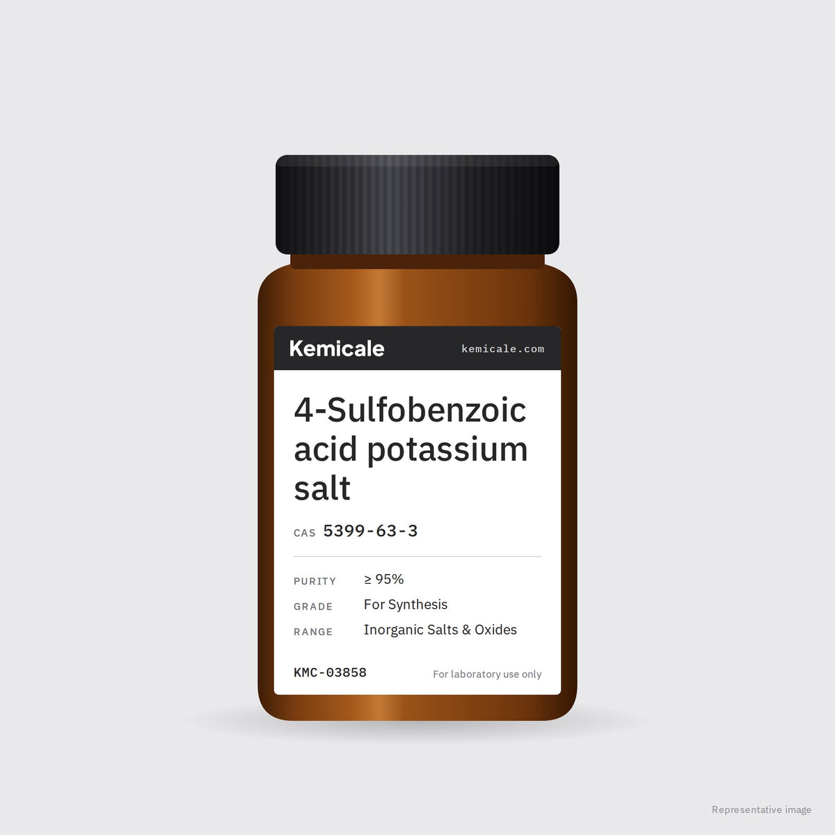 4-Sulfobenzoic acid potassium salt (CAS 5399-63-3) – Kemicale representative pack image