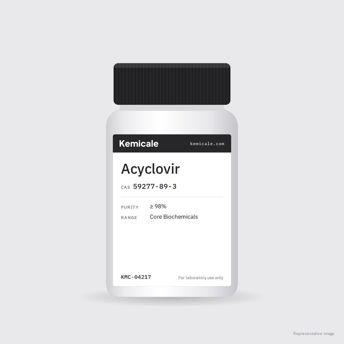 Acyclovir (CAS 59277-89-3) – Kemicale representative pack image