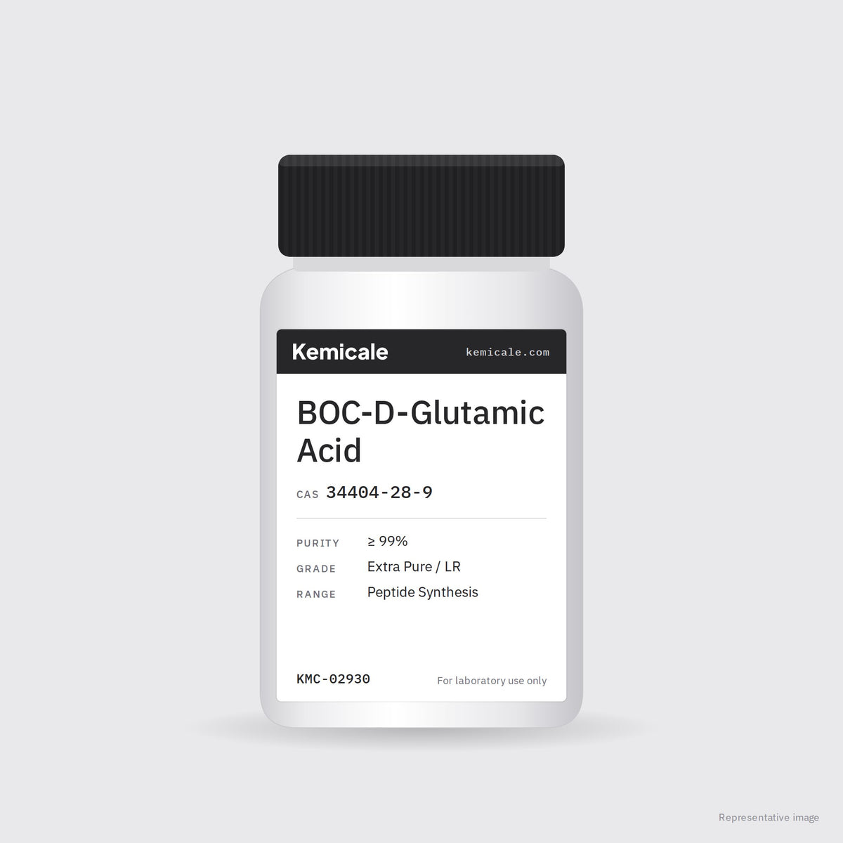 BOC-D-Glutamic Acid (CAS 34404-28-9) – Kemicale representative pack image