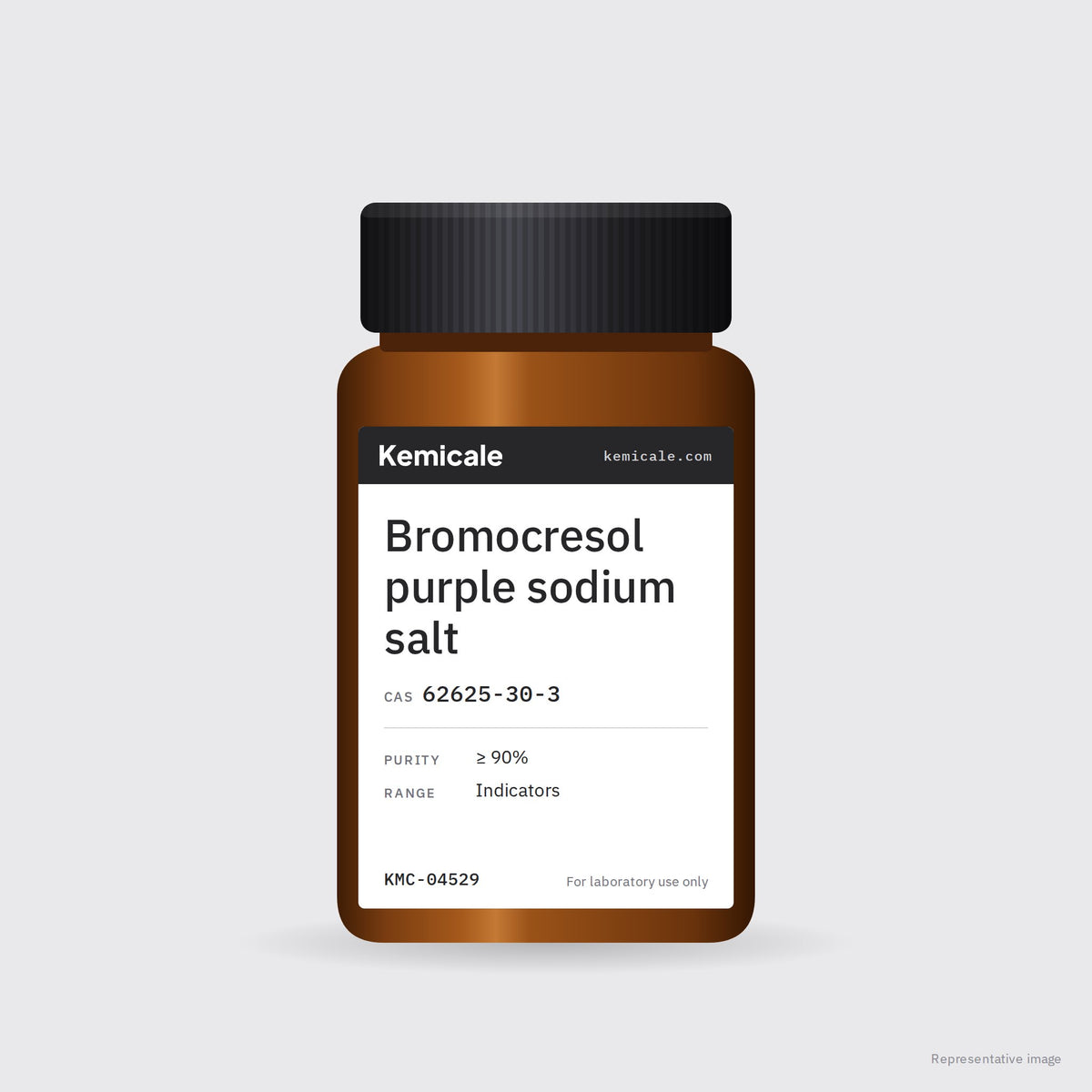 Bromocresol purple sodium salt (CAS 62625-30-3) – Kemicale representative pack image