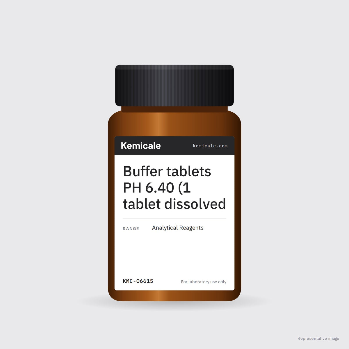 Buffer tablets PH 6.40 (1 tablet dissolved – Kemicale representative pack image