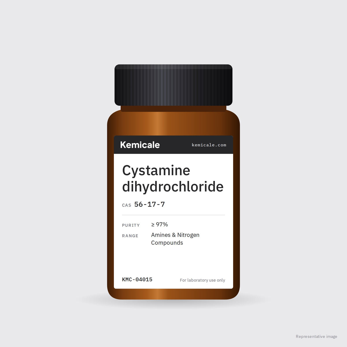 Cystamine dihydrochloride (CAS 56-17-7) – Kemicale representative pack image