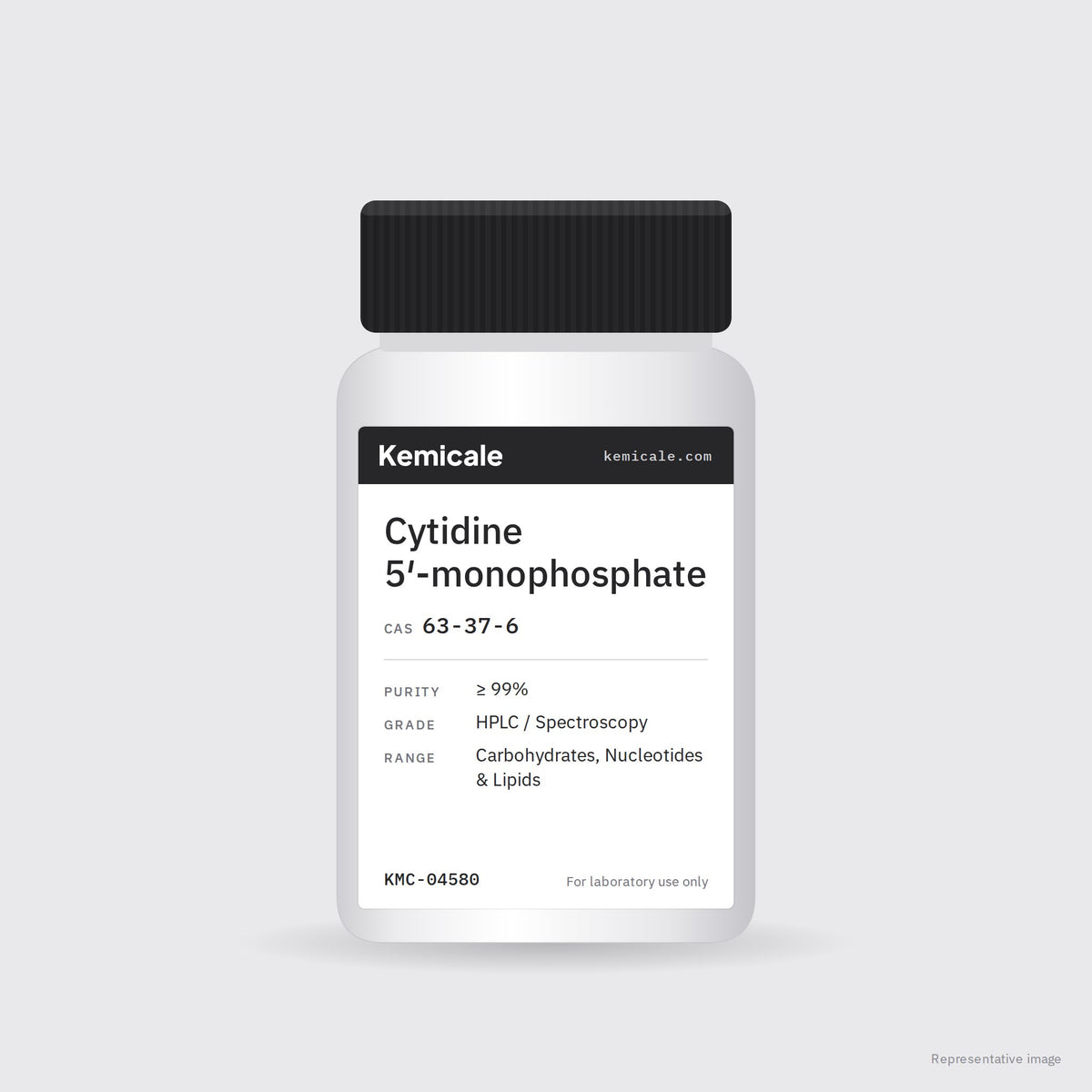 Cytidine 5′-monophosphate (CAS 63-37-6) – Kemicale representative pack image
