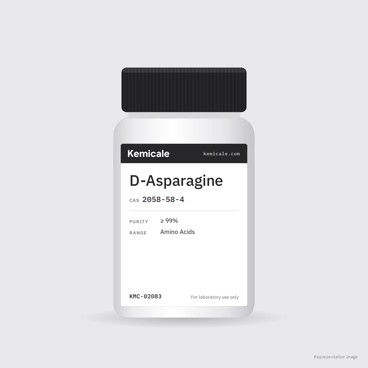 D-Asparagine (CAS 2058-58-4) – Kemicale representative pack image