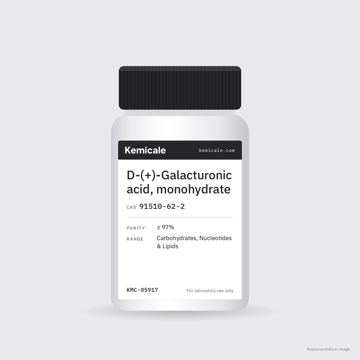 D-(+)-Galacturonic acid, monohydrate (CAS 91510-62-2) – Kemicale representative pack image