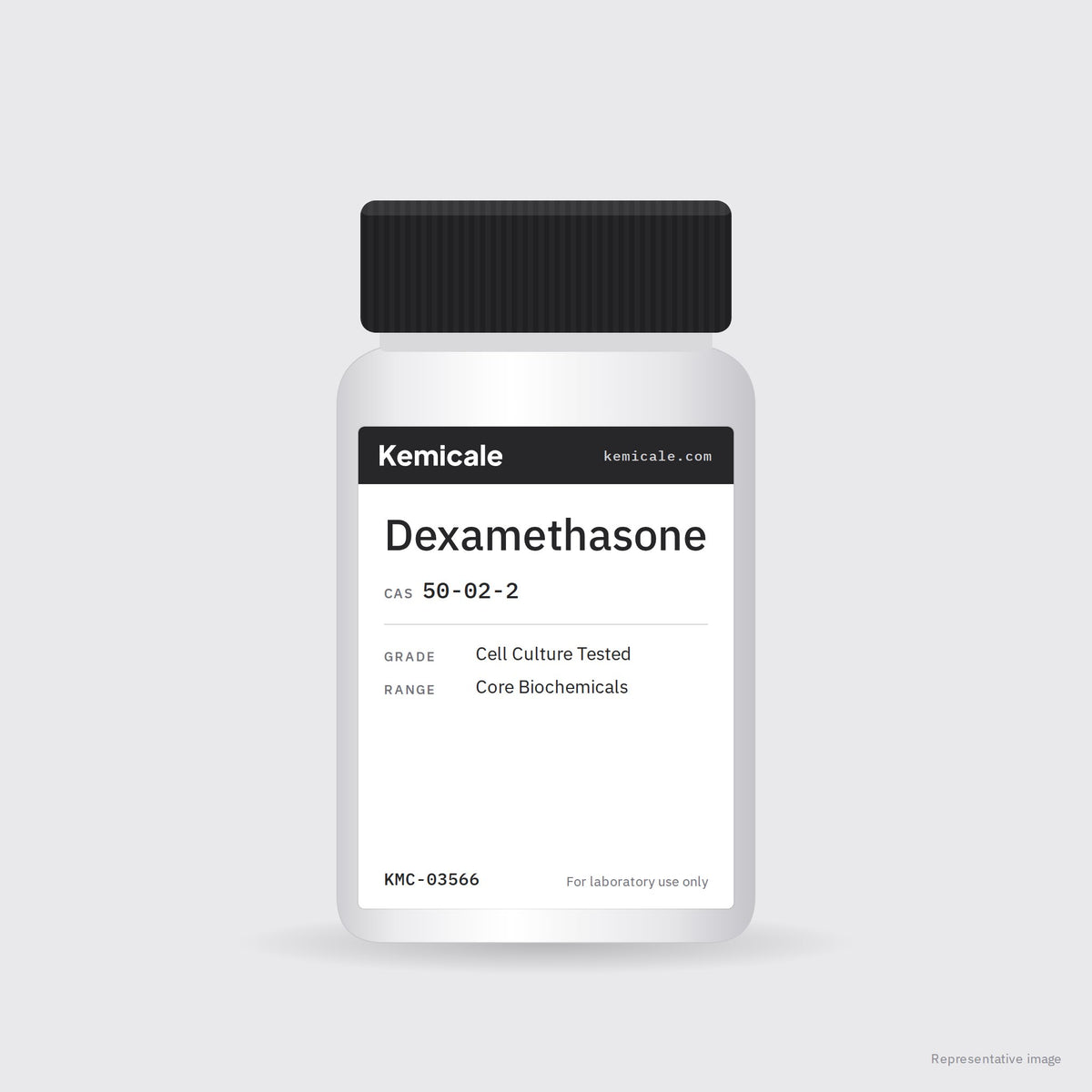 Dexamethasone (CAS 50-02-2) – Kemicale representative pack image