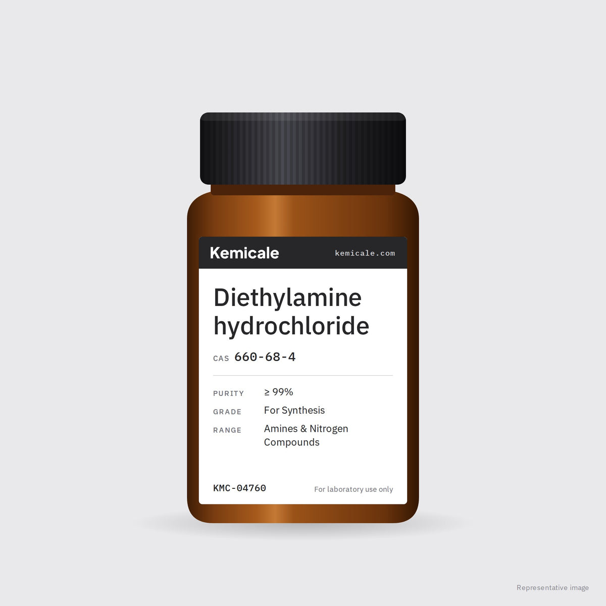Diethylamine hydrochloride (CAS 660-68-4) – Kemicale representative pack image