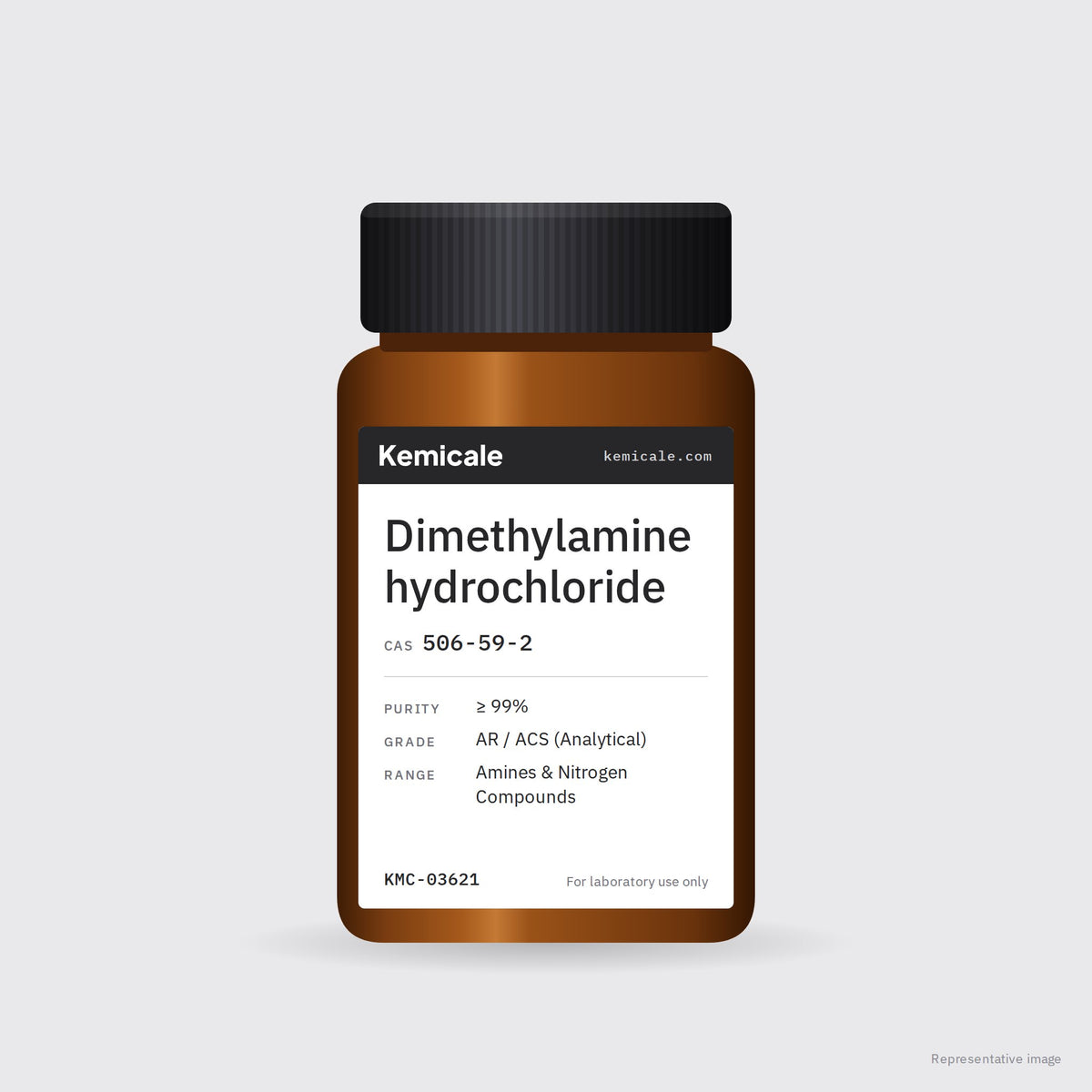Dimethylamine hydrochloride (CAS 506-59-2) – Kemicale representative pack image