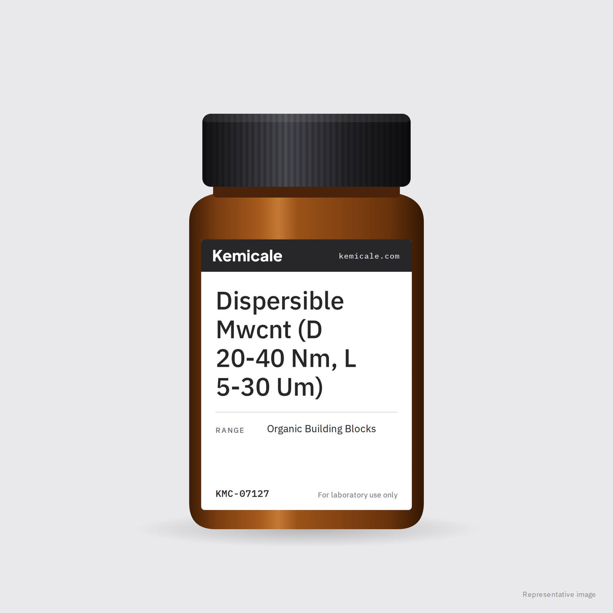 Dispersible Mwcnt (D 20-40 Nm, L 5-30 Um) – Kemicale representative pack image