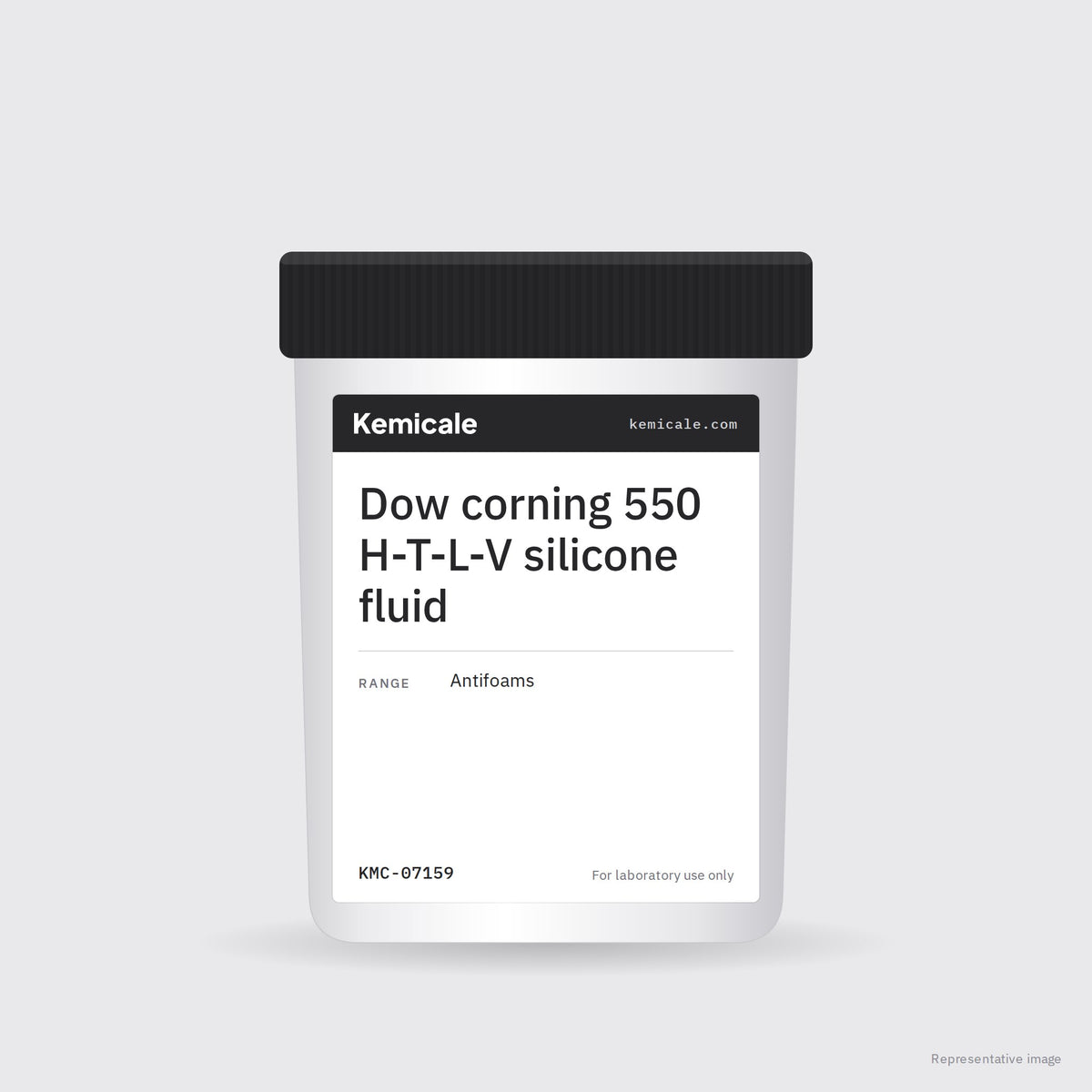 Dow corning 550 H-T-L-V silicone fluid – Kemicale representative pack image
