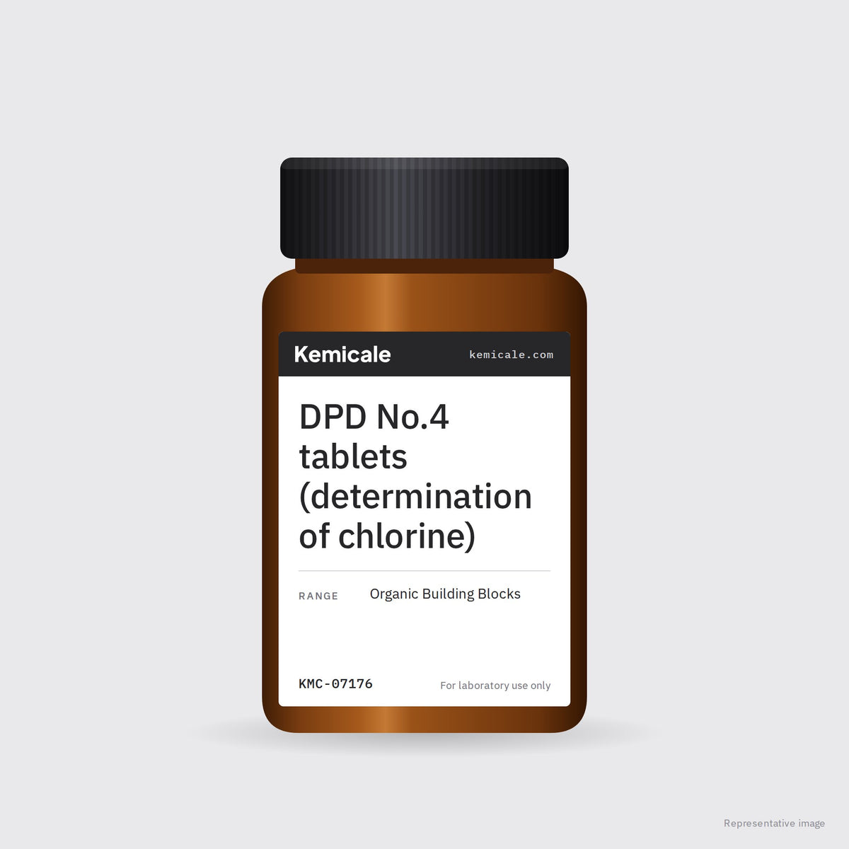 DPD No.4 tablets (determination of chlorine) – Kemicale representative pack image