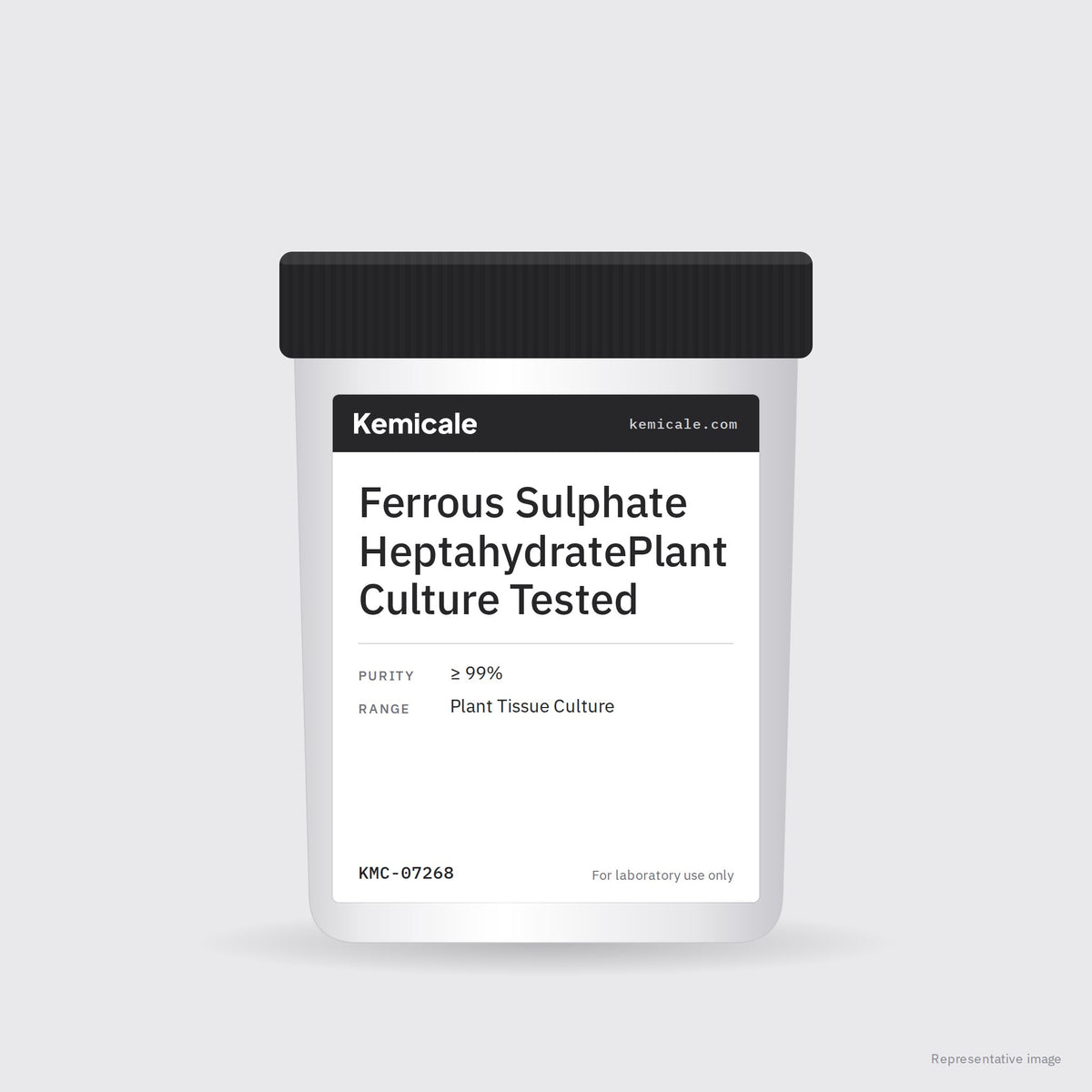 Ferrous Sulphate HeptahydratePlant Culture Tested – Kemicale representative pack image