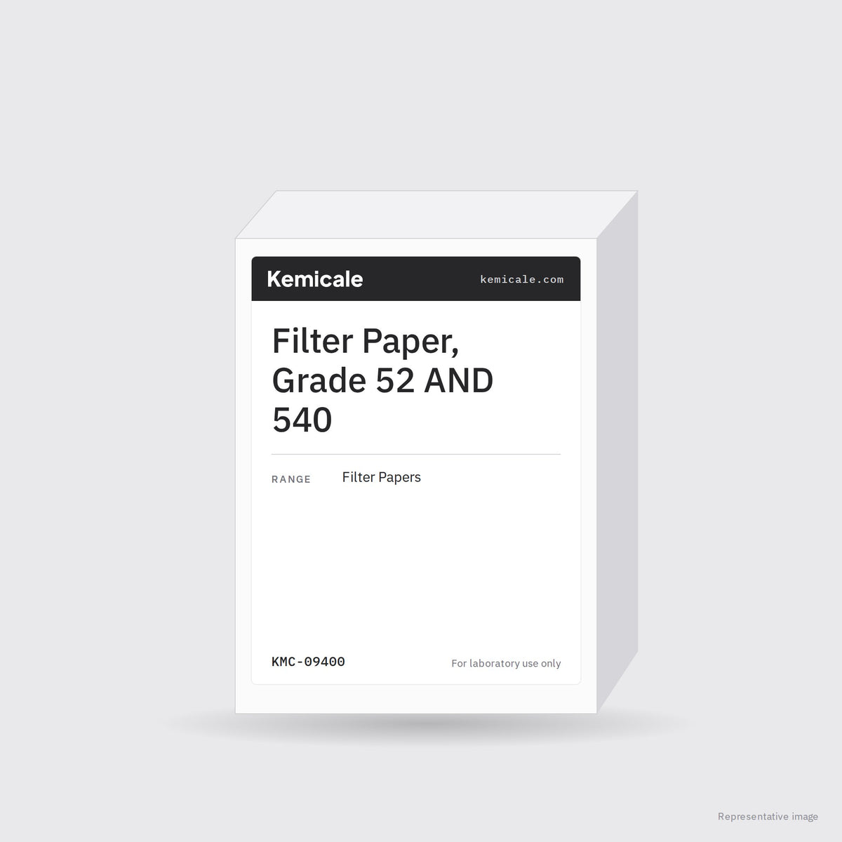Filter Paper, Grade 52 AND 540 – Kemicale representative pack image