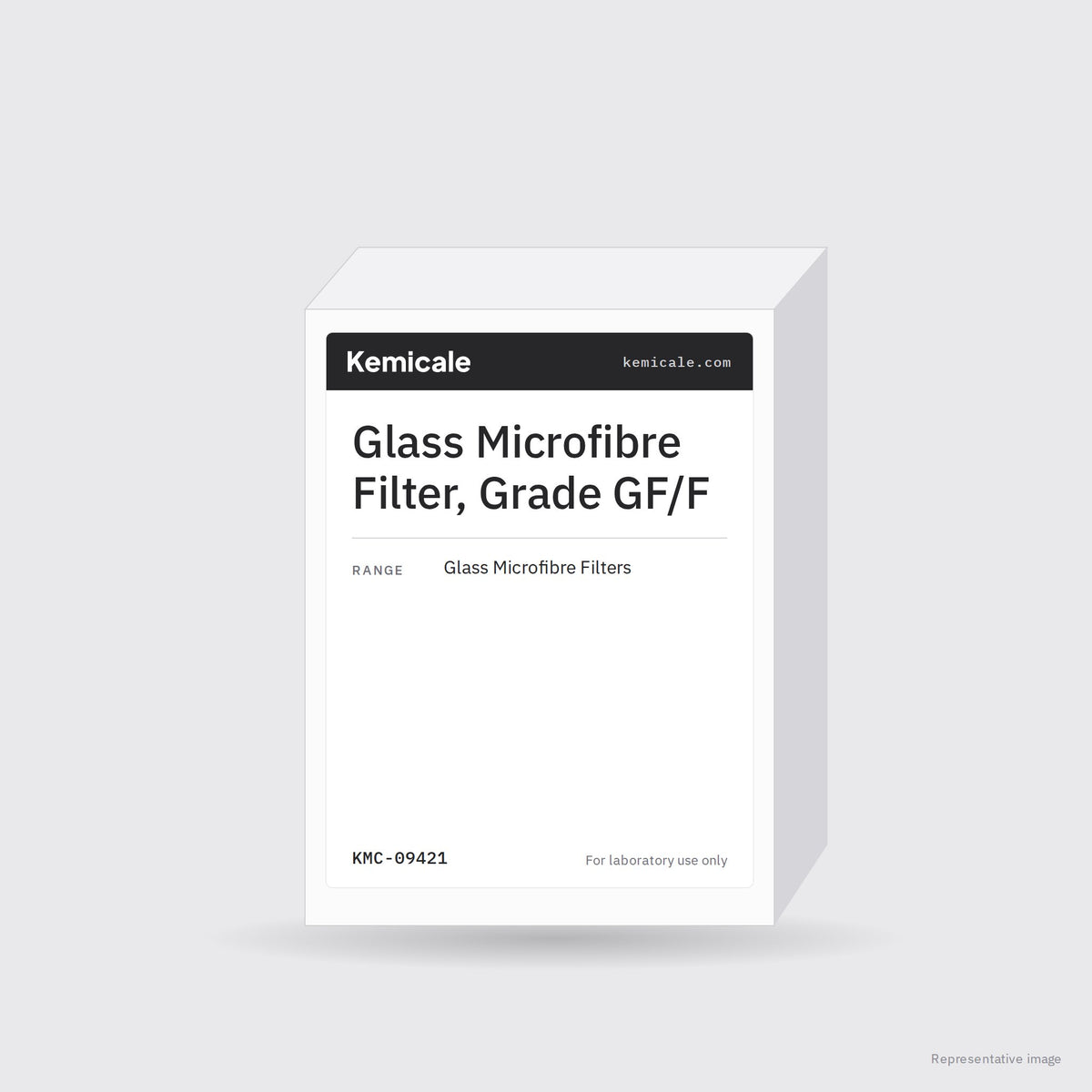 Glass Microfibre Filter, Grade GF/F – Kemicale representative pack image