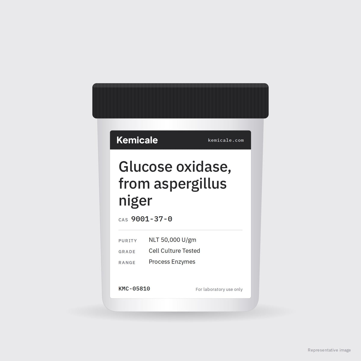 Glucose oxidase, from aspergillus niger (CAS 9001-37-0) – Kemicale representative pack image