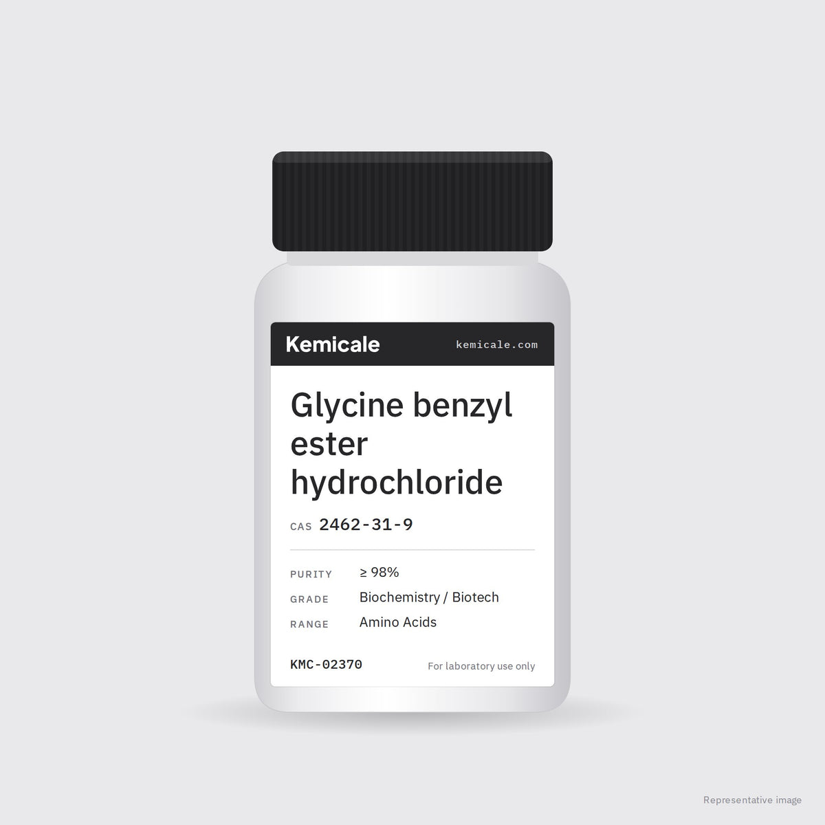 Glycine benzyl ester hydrochloride (CAS 2462-31-9) – Kemicale representative pack image