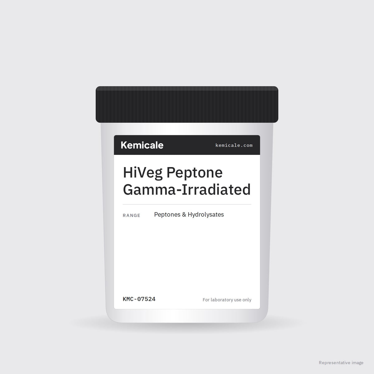 HiVeg Peptone Gamma-Irradiated – Kemicale representative pack image