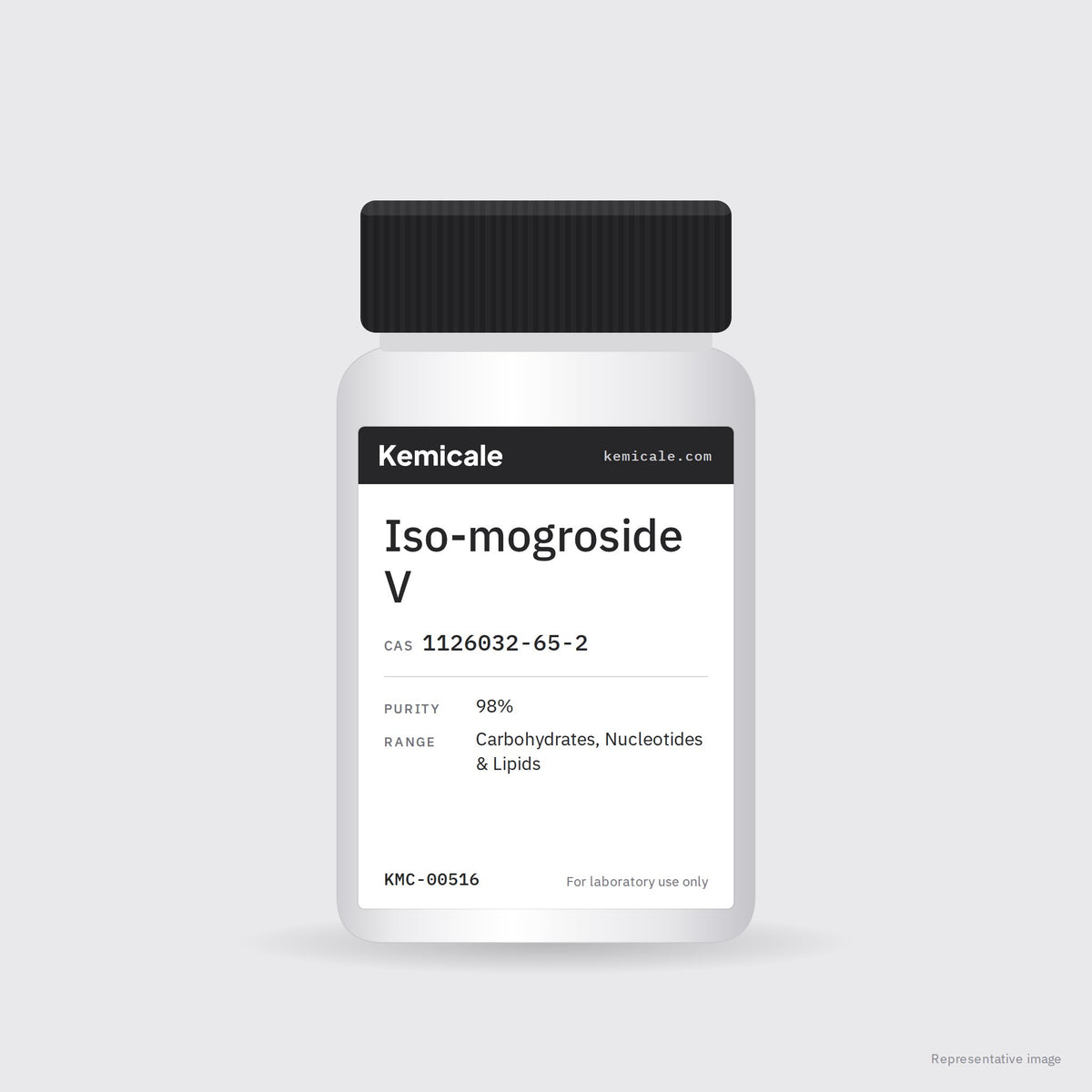 Iso-mogroside V (CAS 1126032-65-2) – Kemicale representative pack image