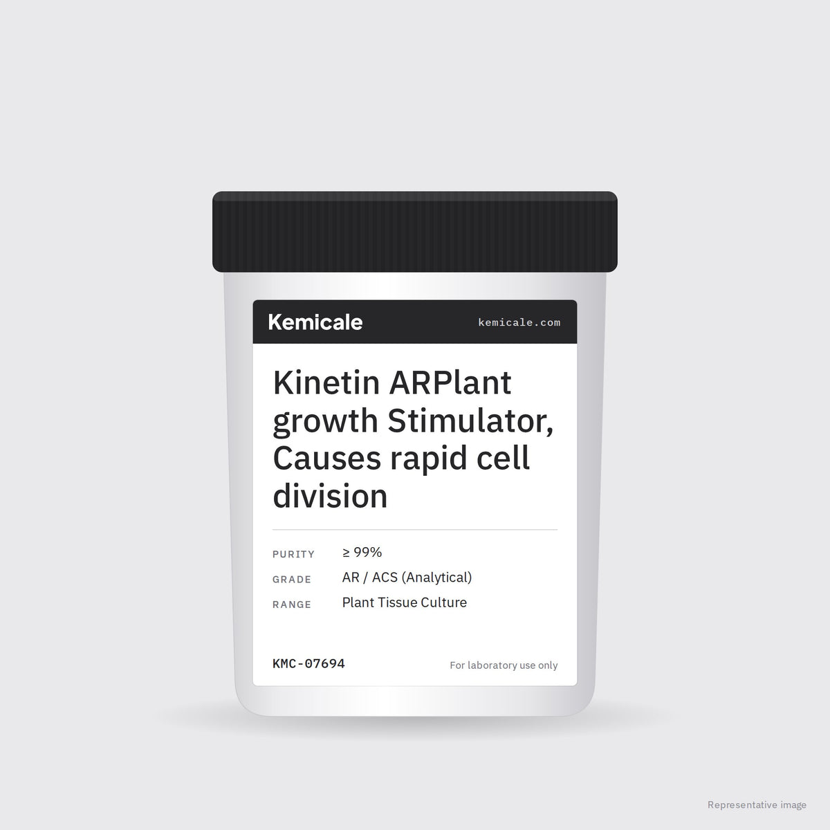Kinetin ARPlant growth Stimulator, Causes rapid cell division – Kemicale representative pack image