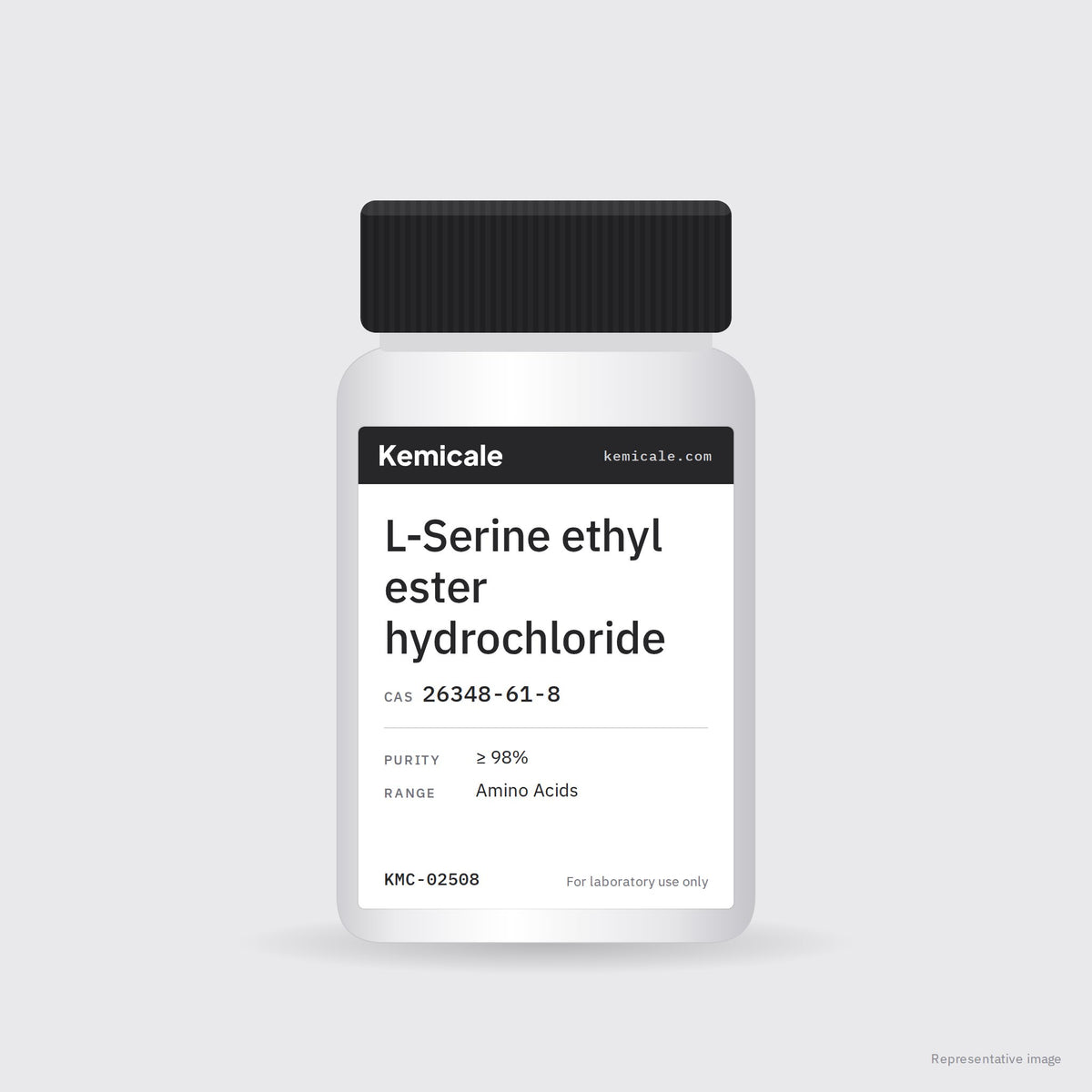 L-Serine ethyl ester hydrochloride (CAS 26348-61-8) – Kemicale representative pack image
