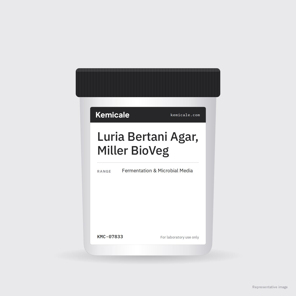 Luria Bertani Agar, Miller BioVeg – Kemicale representative pack image