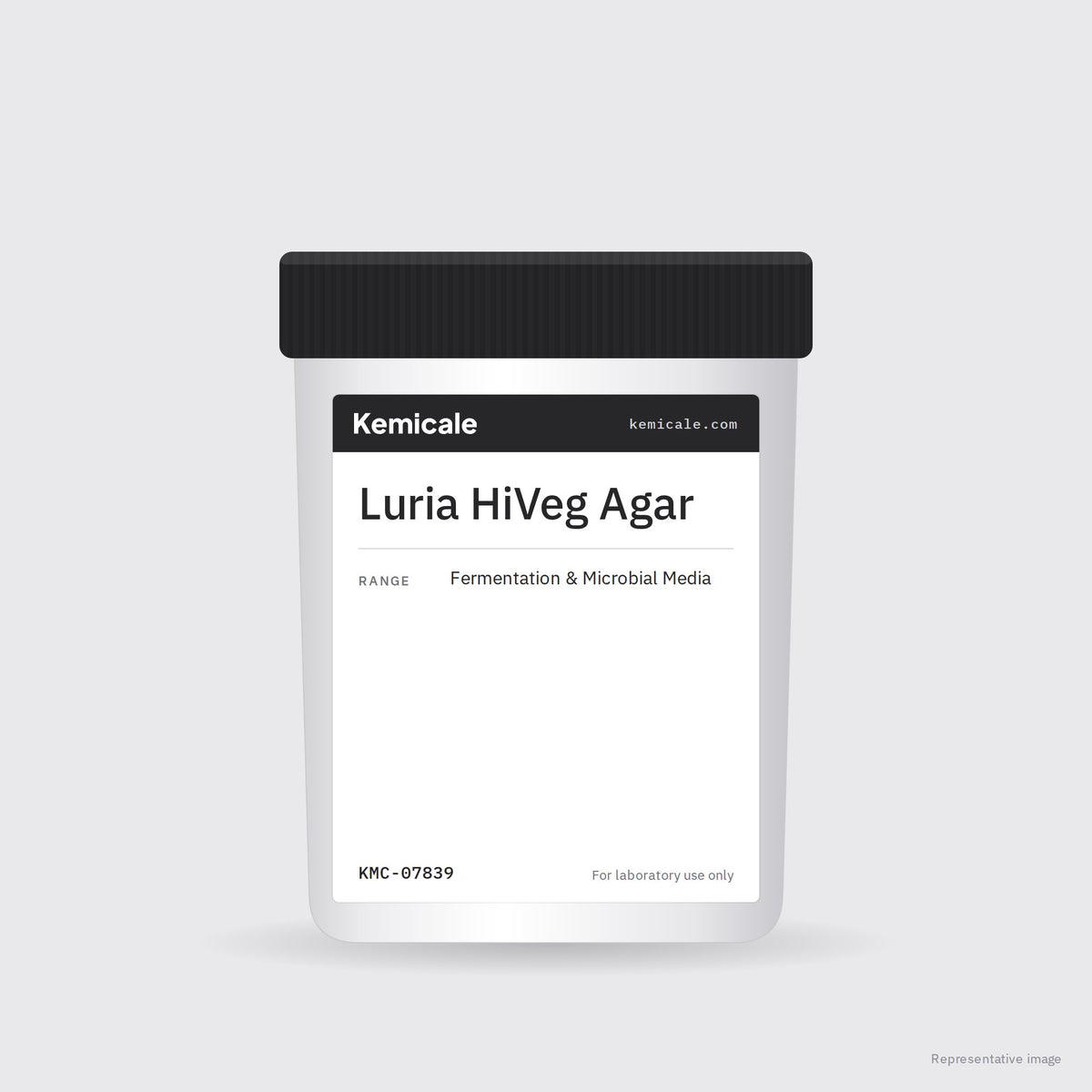 Luria HiVeg Agar – Kemicale representative pack image