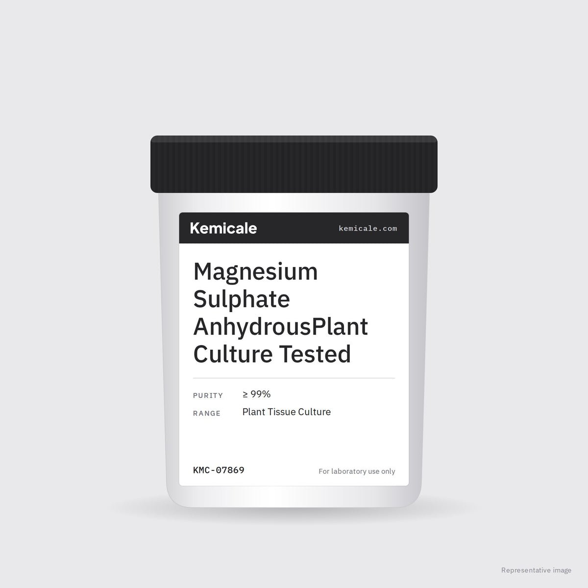 Magnesium Sulphate AnhydrousPlant Culture Tested – Kemicale representative pack image