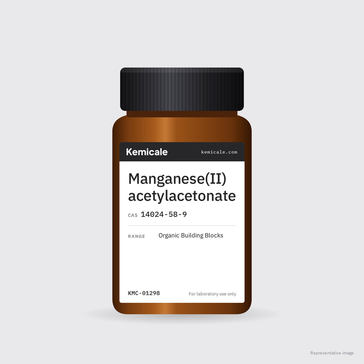 Manganese(II) acetylacetonate (CAS 14024-58-9) – Kemicale representative pack image