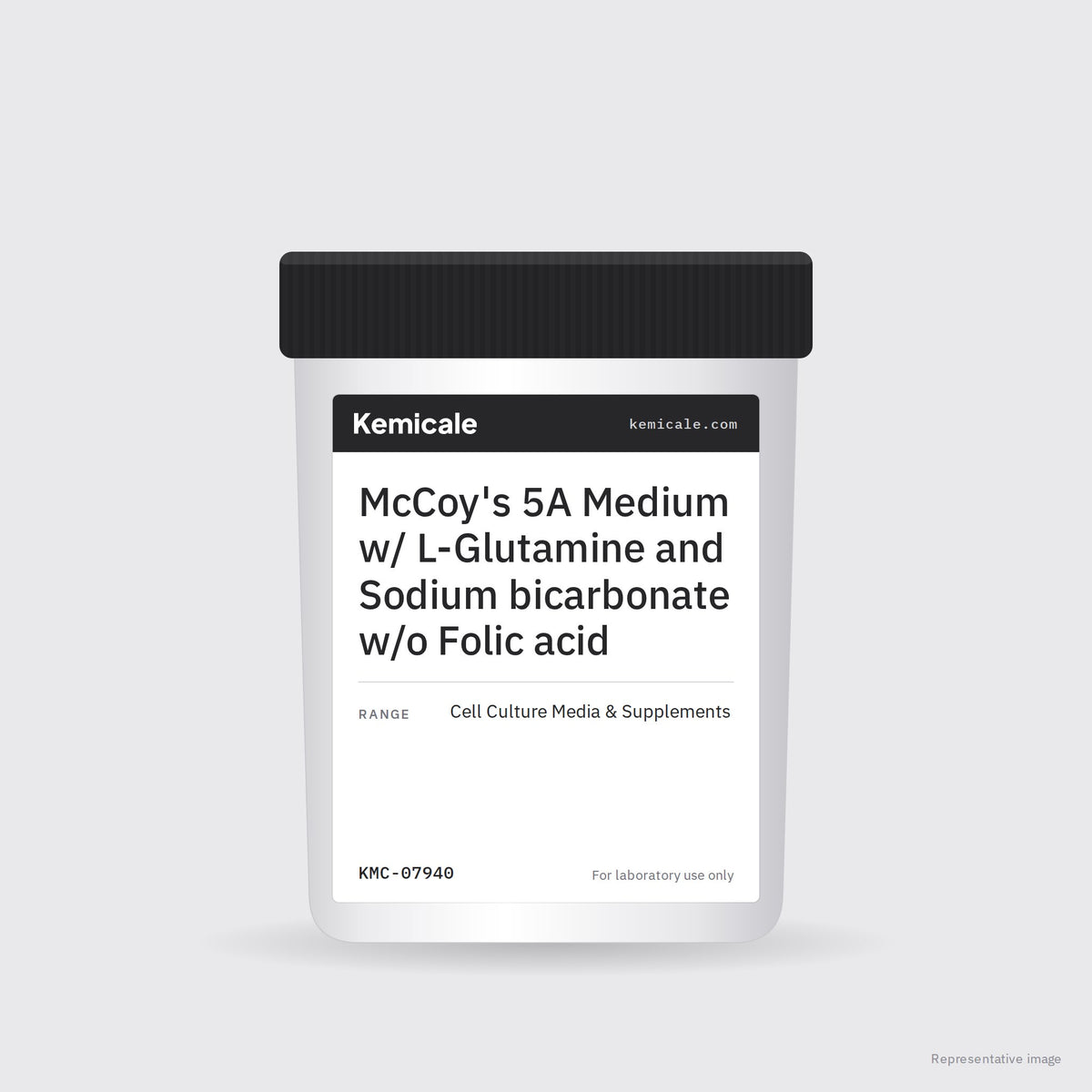 McCoy's 5A Medium w/ L-Glutamine and Sodium bicarbonate w/o Folic acid – Kemicale representative pack image