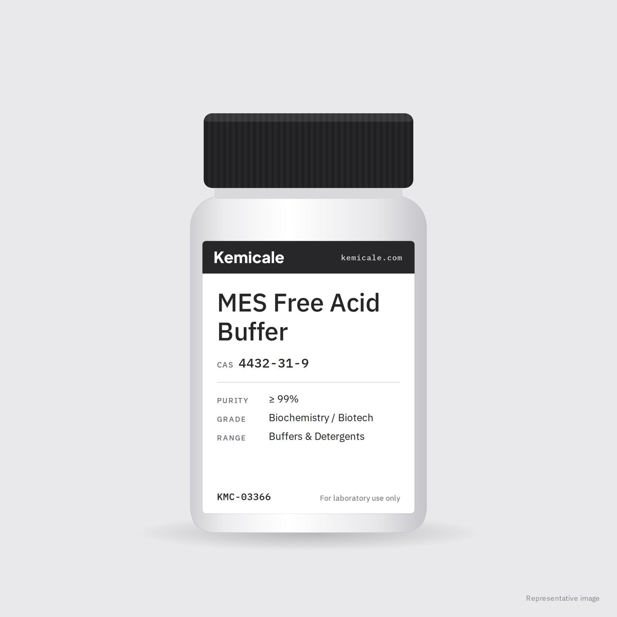 MES Free Acid Buffer (CAS 4432-31-9) – Kemicale representative pack image