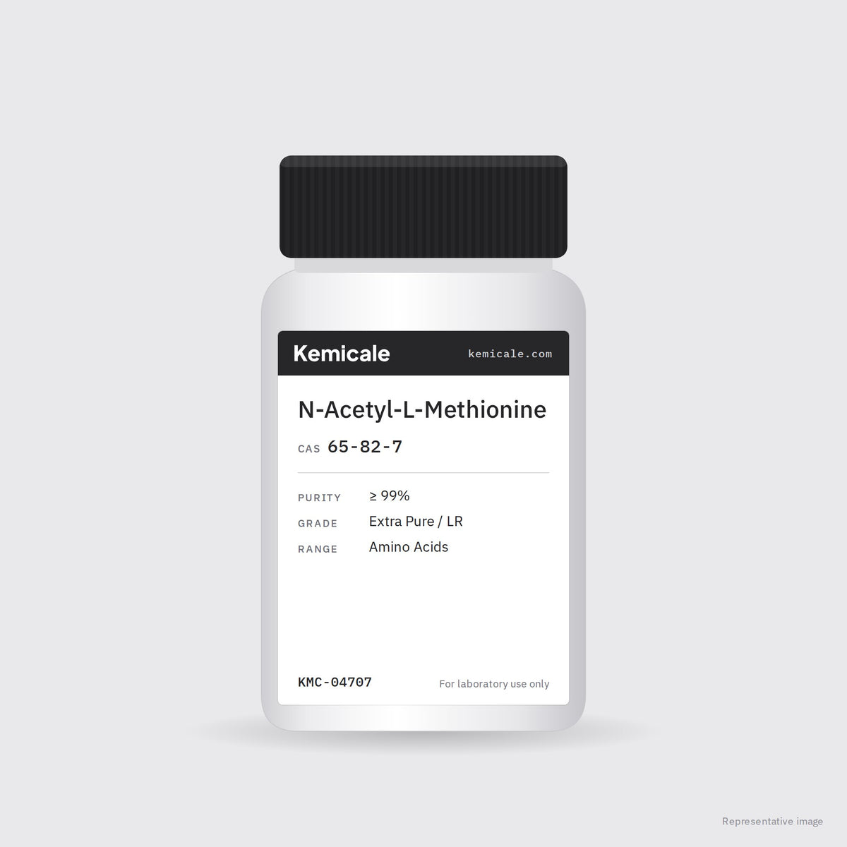 N-Acetyl-L-Methionine (CAS 65-82-7) – Kemicale representative pack image