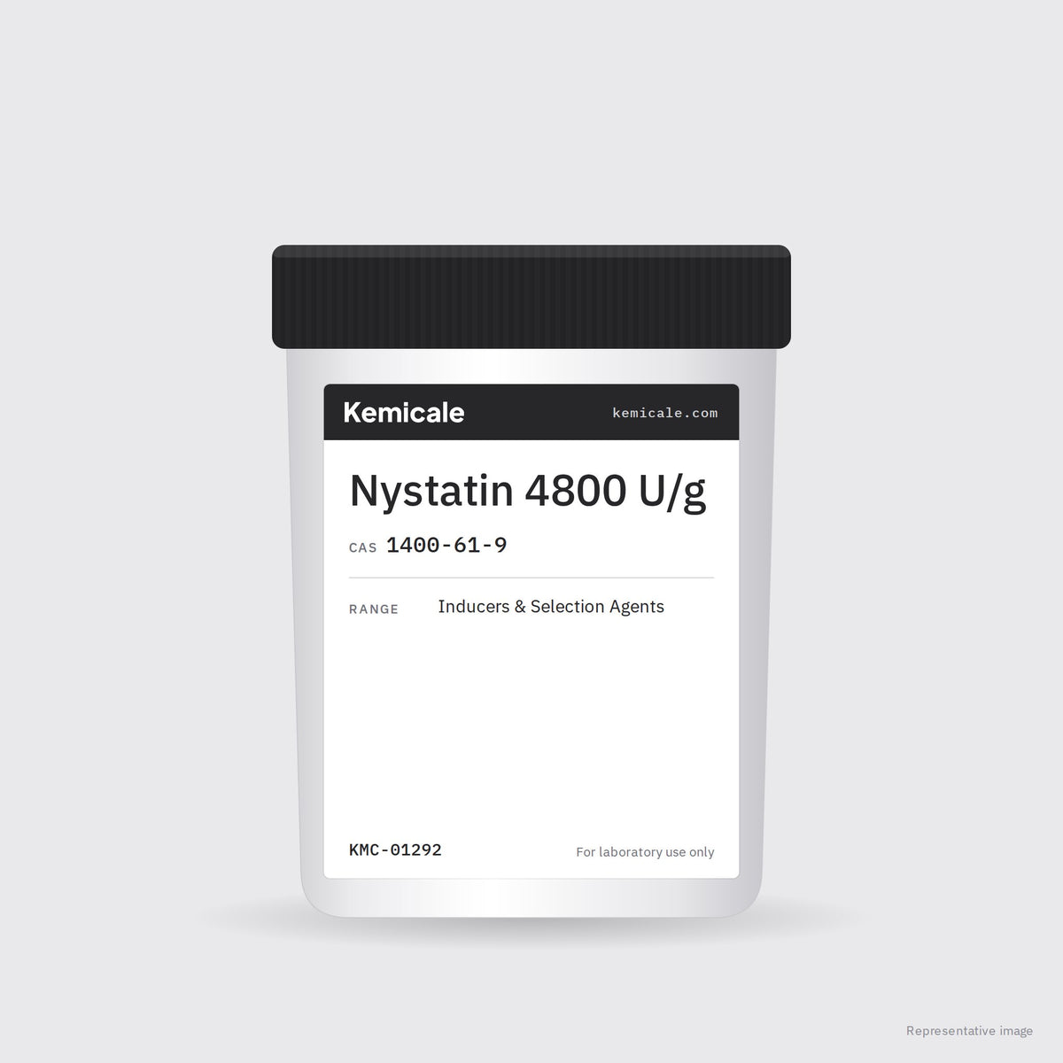 Nystatin 4800 U/g (CAS 1400-61-9) – Kemicale representative pack image