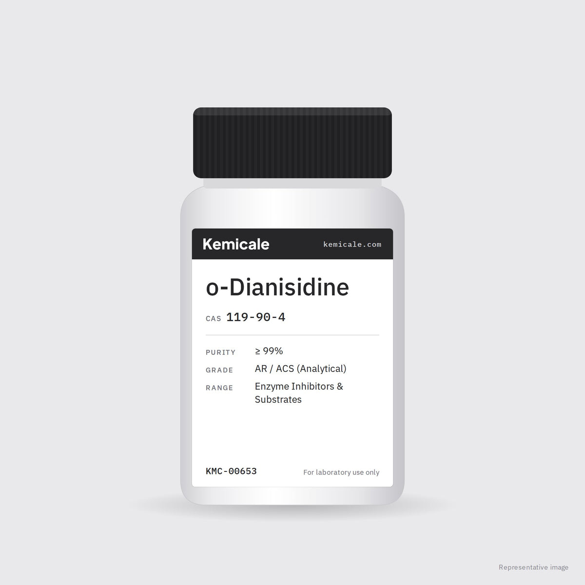 o-Dianisidine (CAS 119-90-4) – Kemicale representative pack image