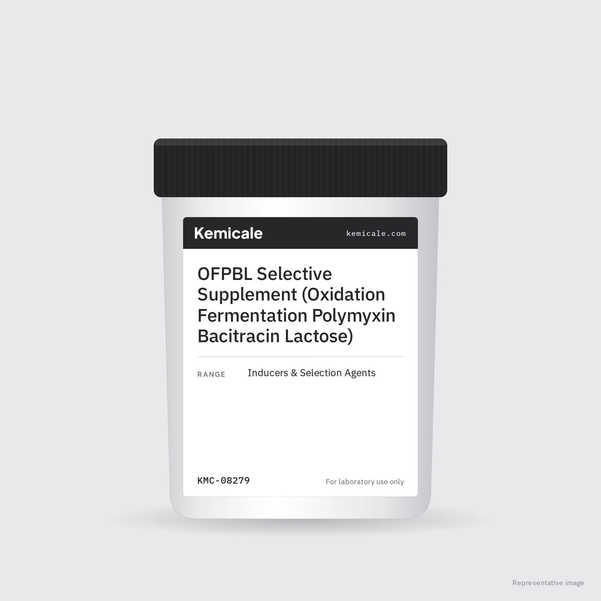 OFPBL Selective Supplement (Oxidation Fermentation Polymyxin Bacitracin Lactose) – Kemicale representative pack image