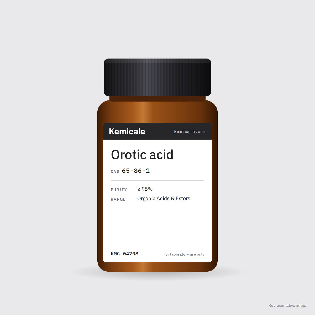 Orotic acid (CAS 65-86-1) – Kemicale representative pack image