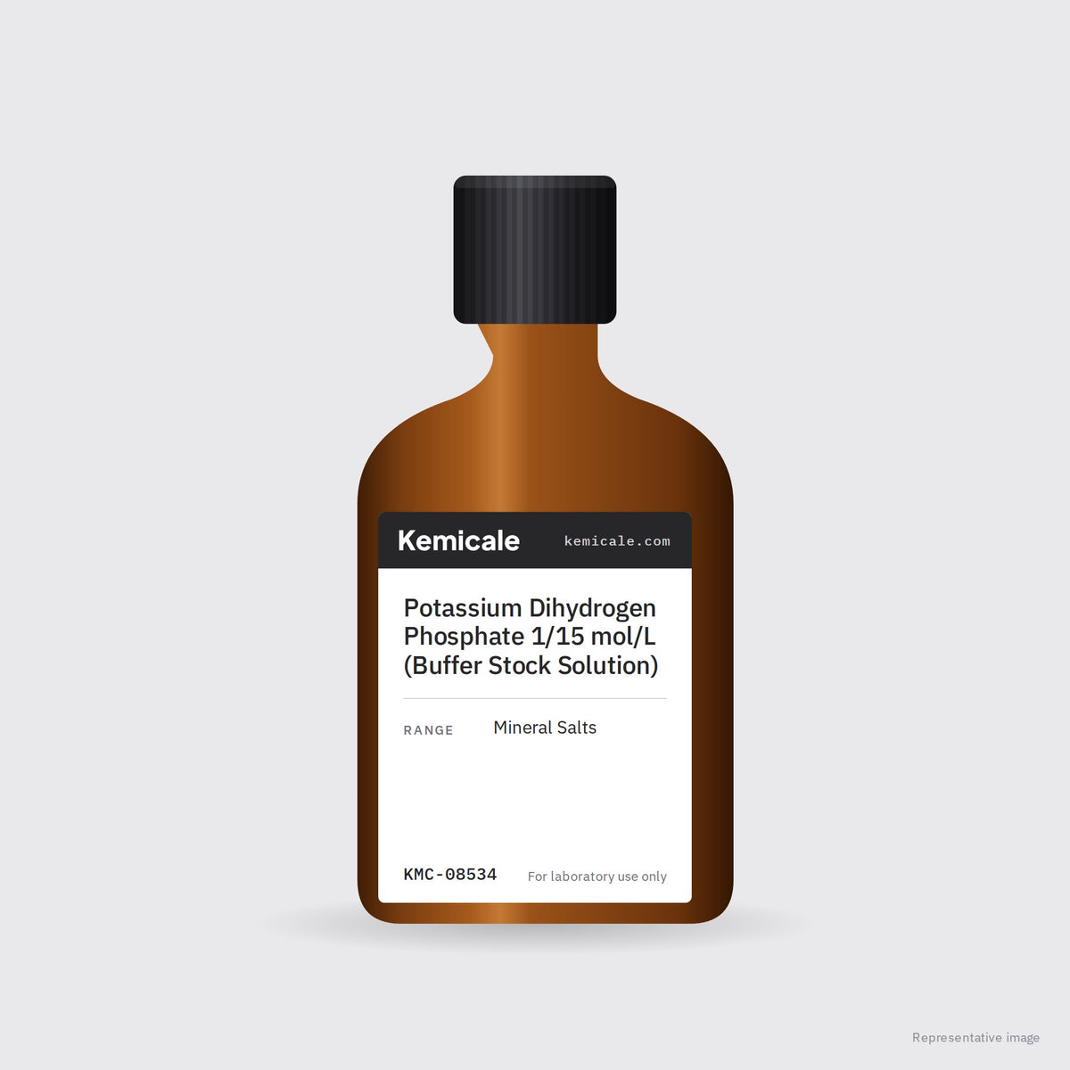 Potassium Dihydrogen Phosphate 1/15 mol/L (Buffer Stock Solution) – Kemicale representative pack image