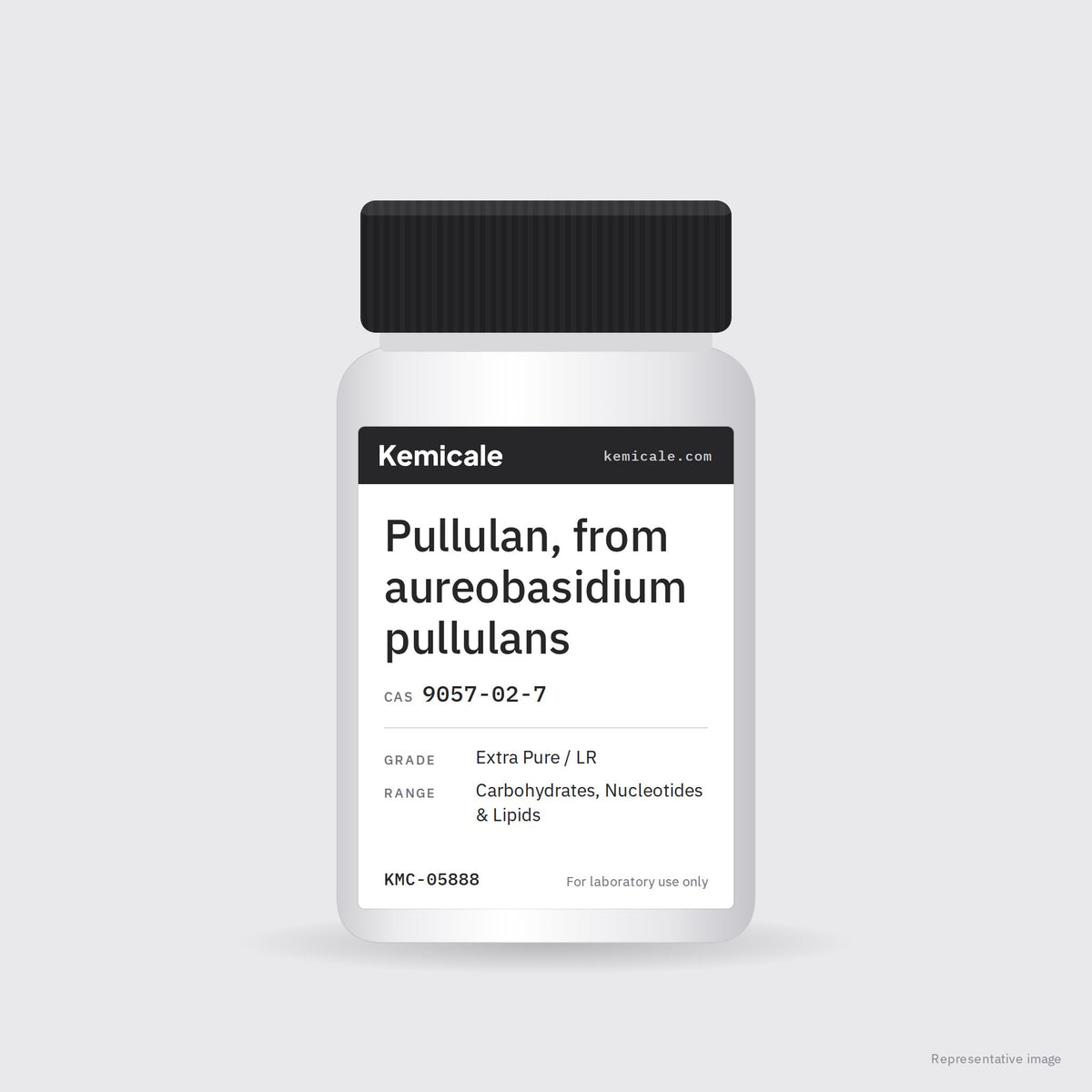 Pullulan, from aureobasidium pullulans (CAS 9057-02-7) – Kemicale representative pack image