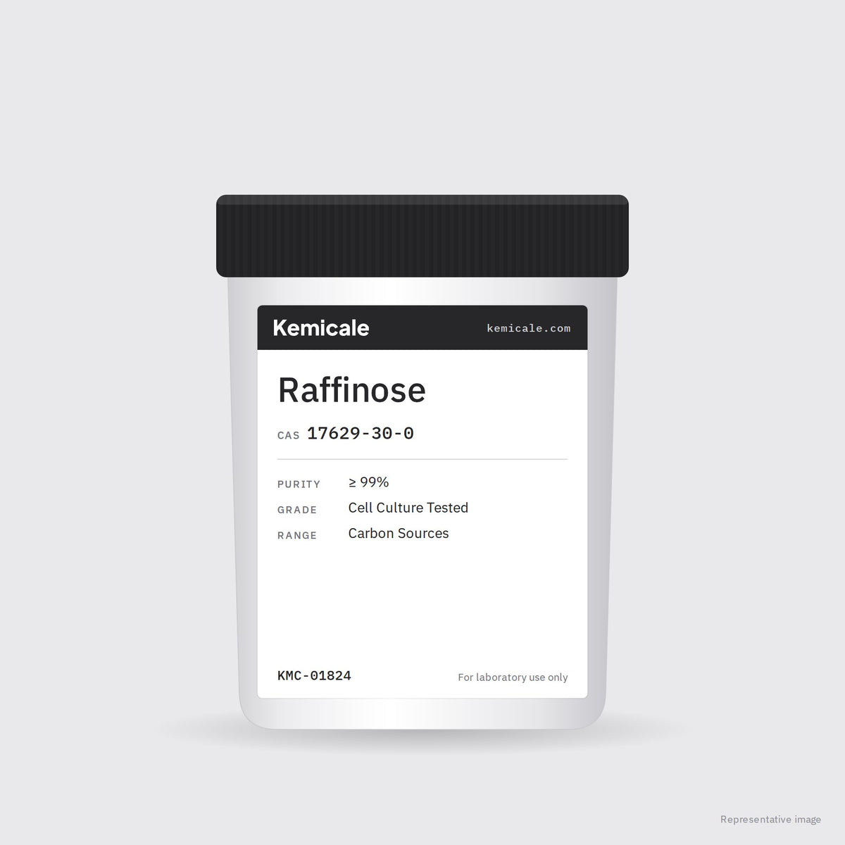 Raffinose (CAS 17629-30-0) – Kemicale representative pack image