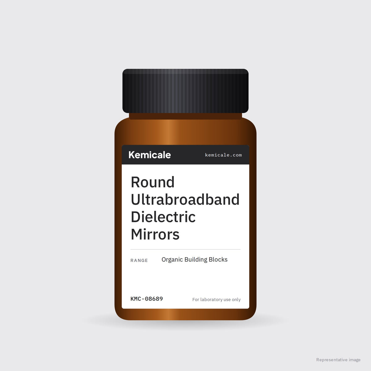 Round Ultrabroadband Dielectric Mirrors – Kemicale representative pack image