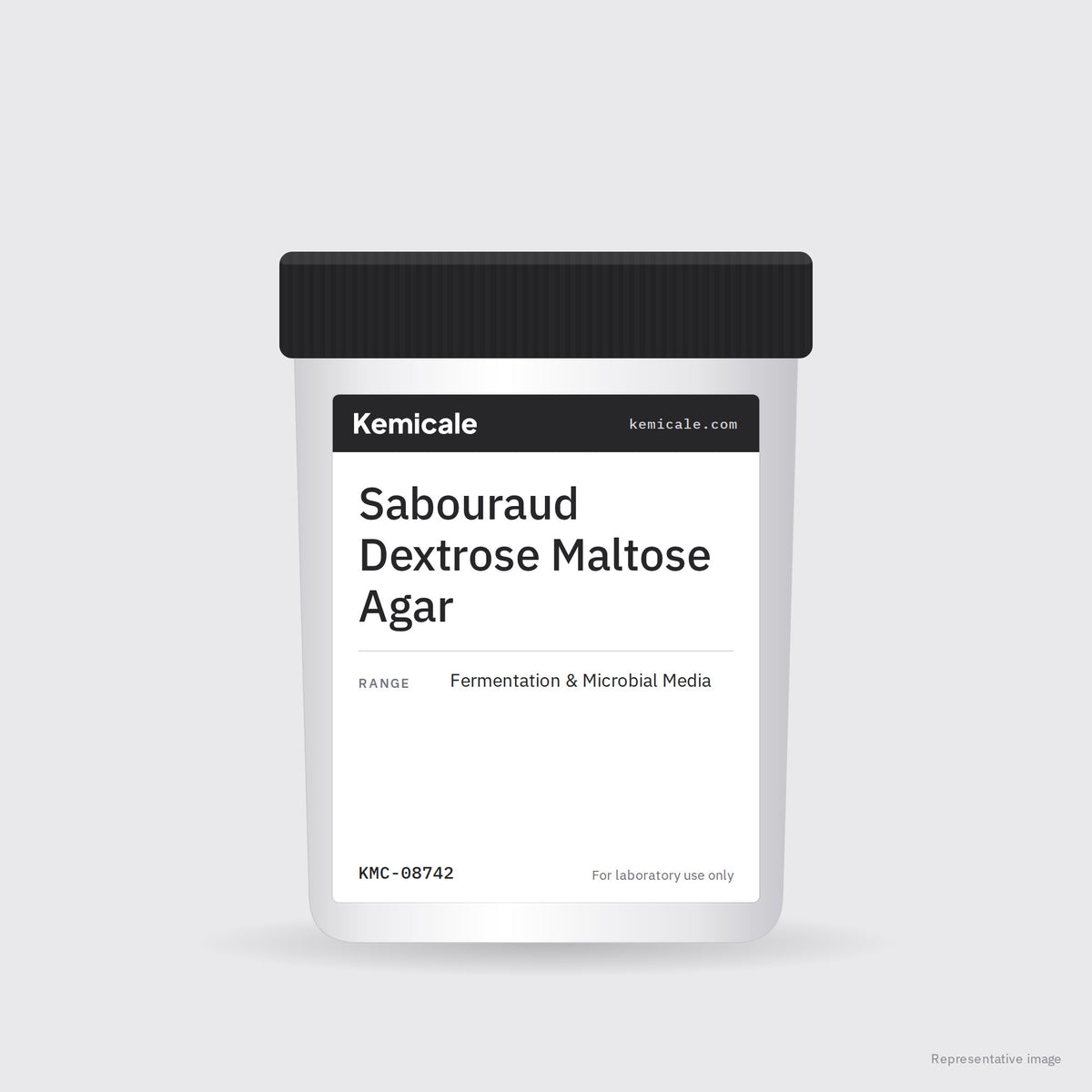 Sabouraud Dextrose Maltose Agar – Kemicale representative pack image