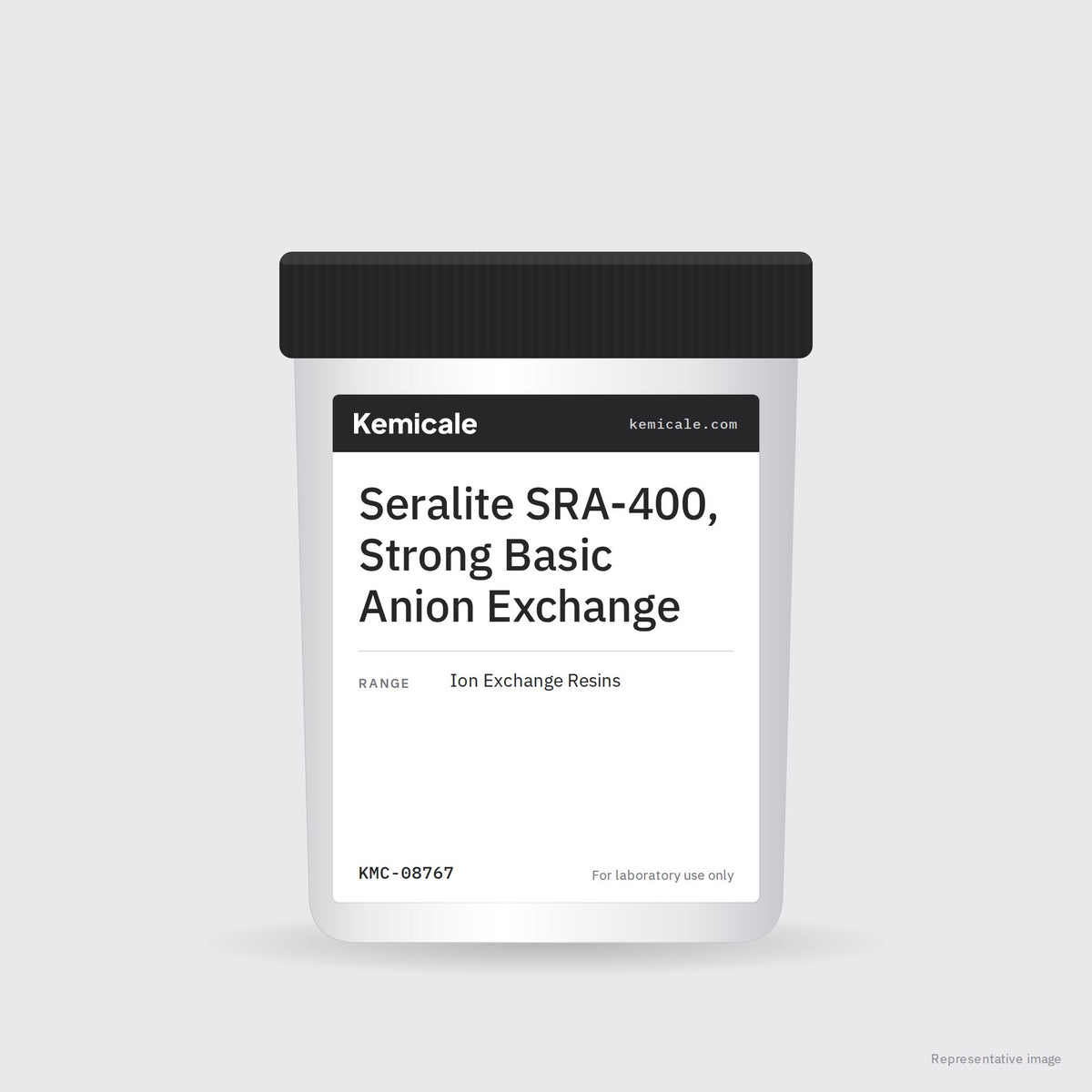 Seralite SRA-400, Strong Basic Anion Exchange – Kemicale representative pack image