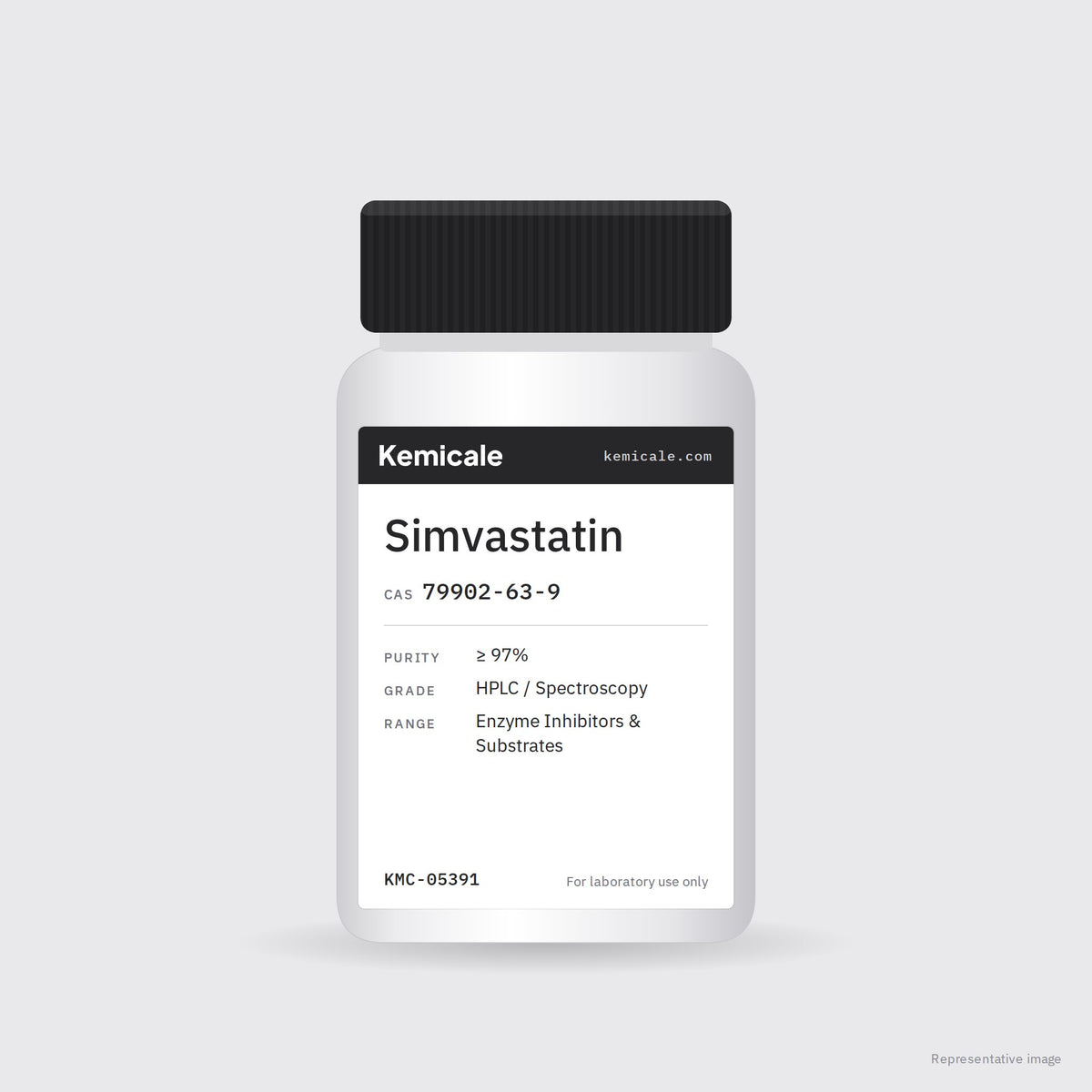 Simvastatin (CAS 79902-63-9) – Kemicale representative pack image