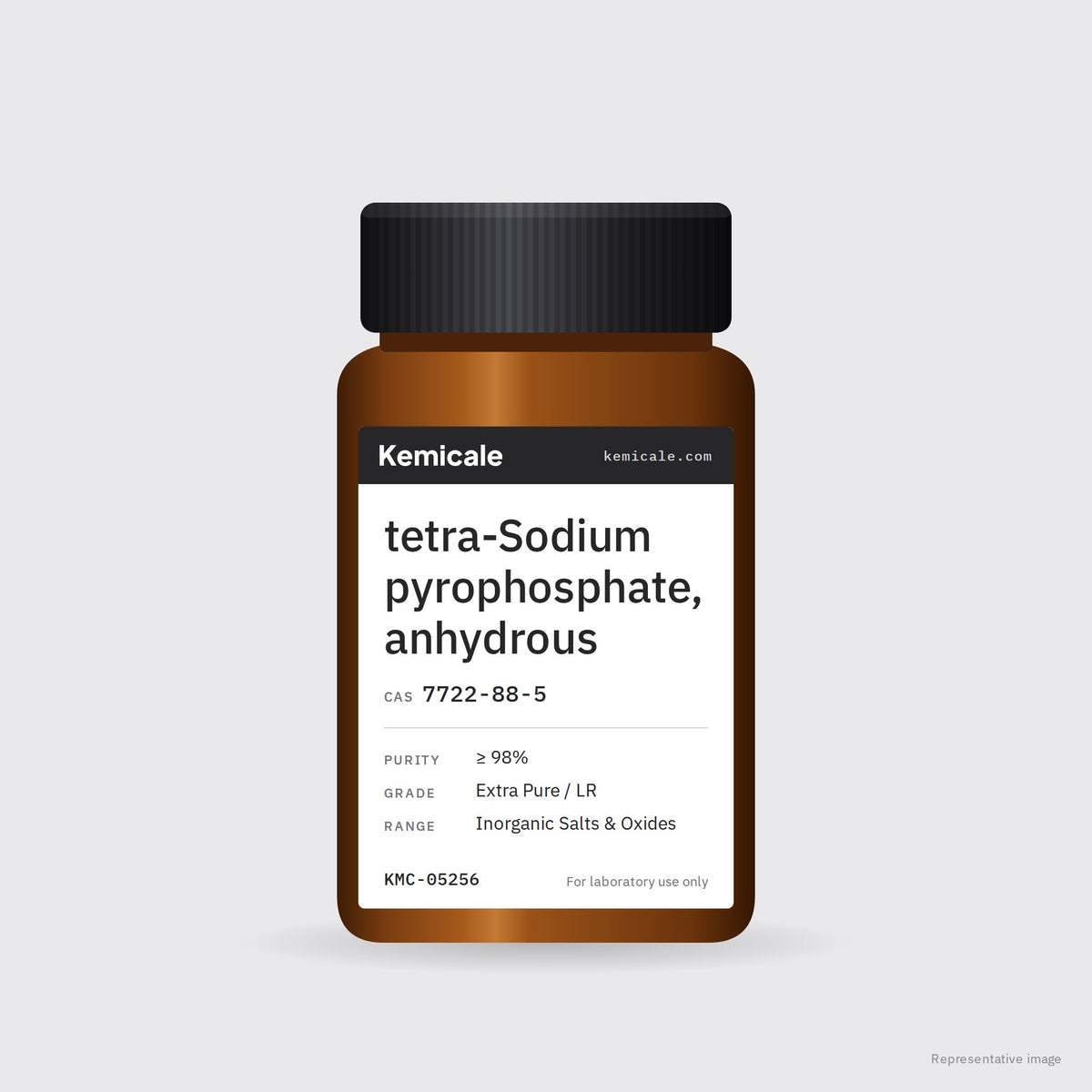 tetra-Sodium pyrophosphate, anhydrous (CAS 7722-88-5) – Kemicale representative pack image