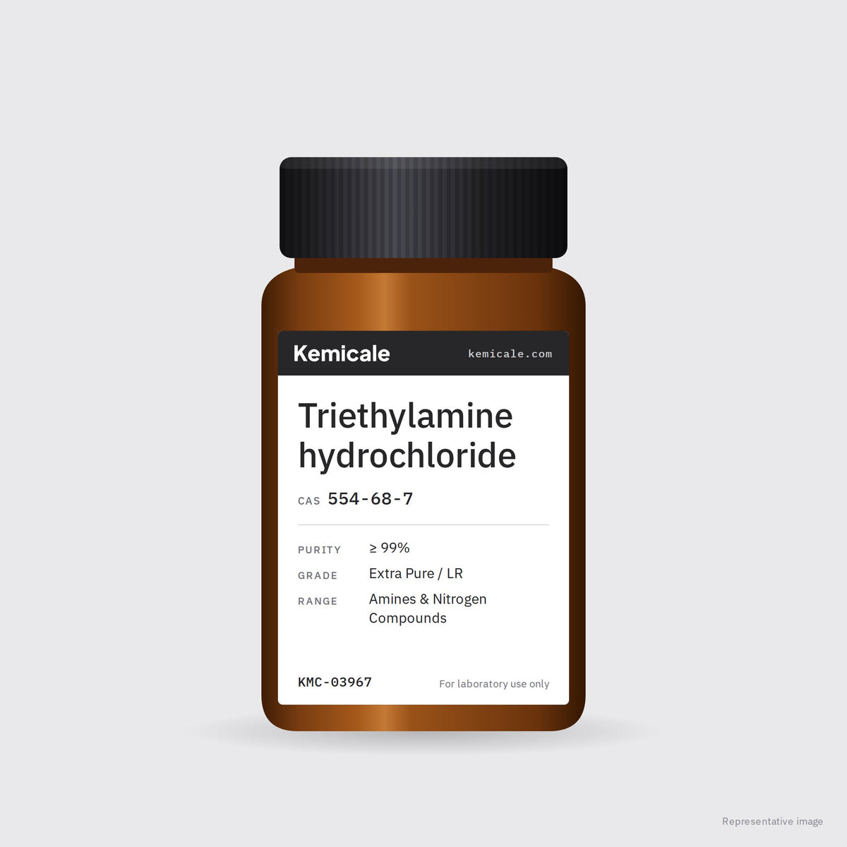 Triethylamine hydrochloride (CAS 554-68-7) – Kemicale representative pack image