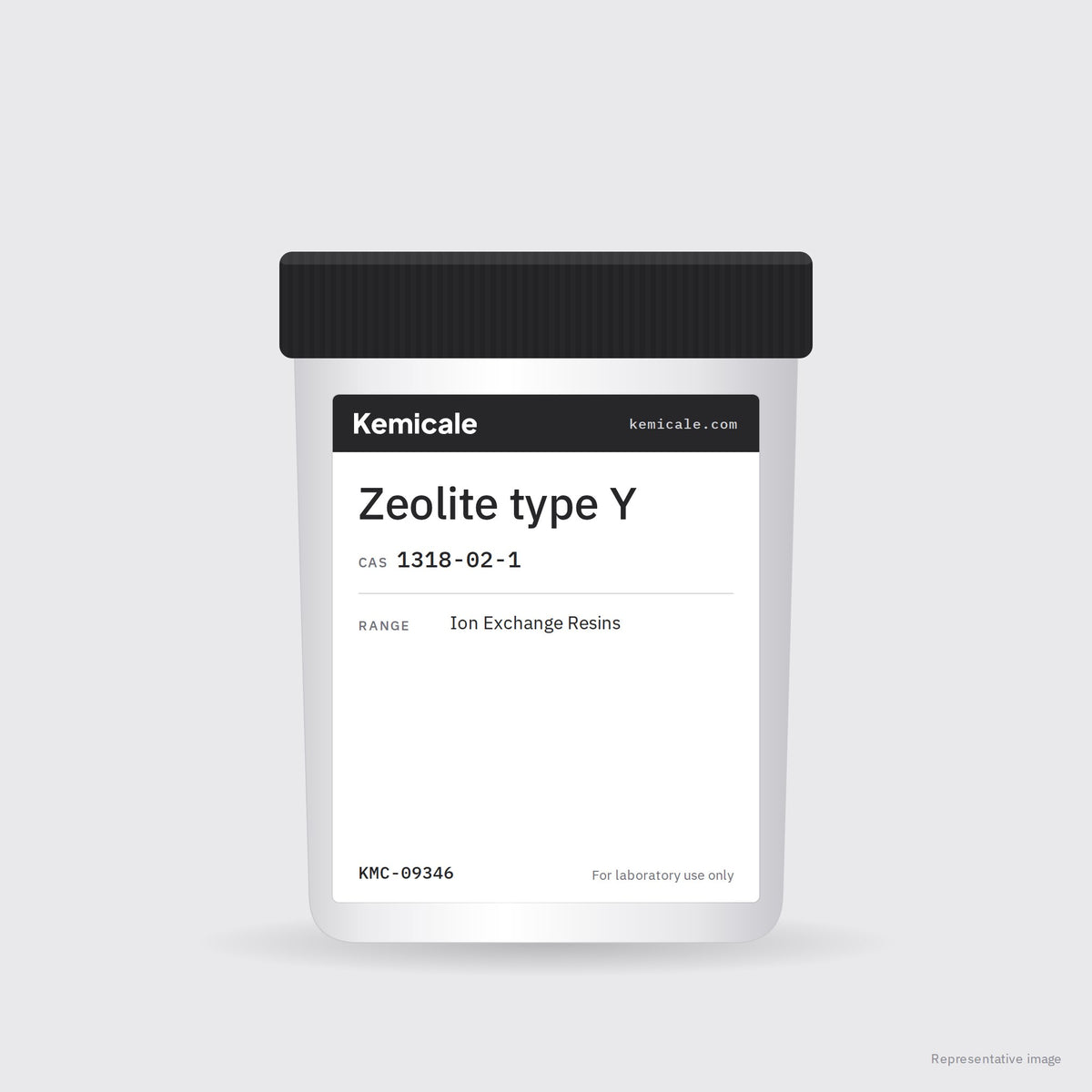 Zeolite type Y (CAS 1318-02-1) – Kemicale representative pack image